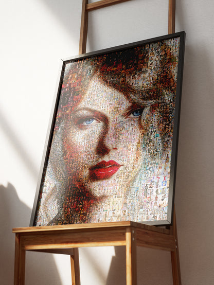 Stunning Taylor Swift Mosaic Artwork - Unique Home Decor & Gift Idea AtelierMosaics