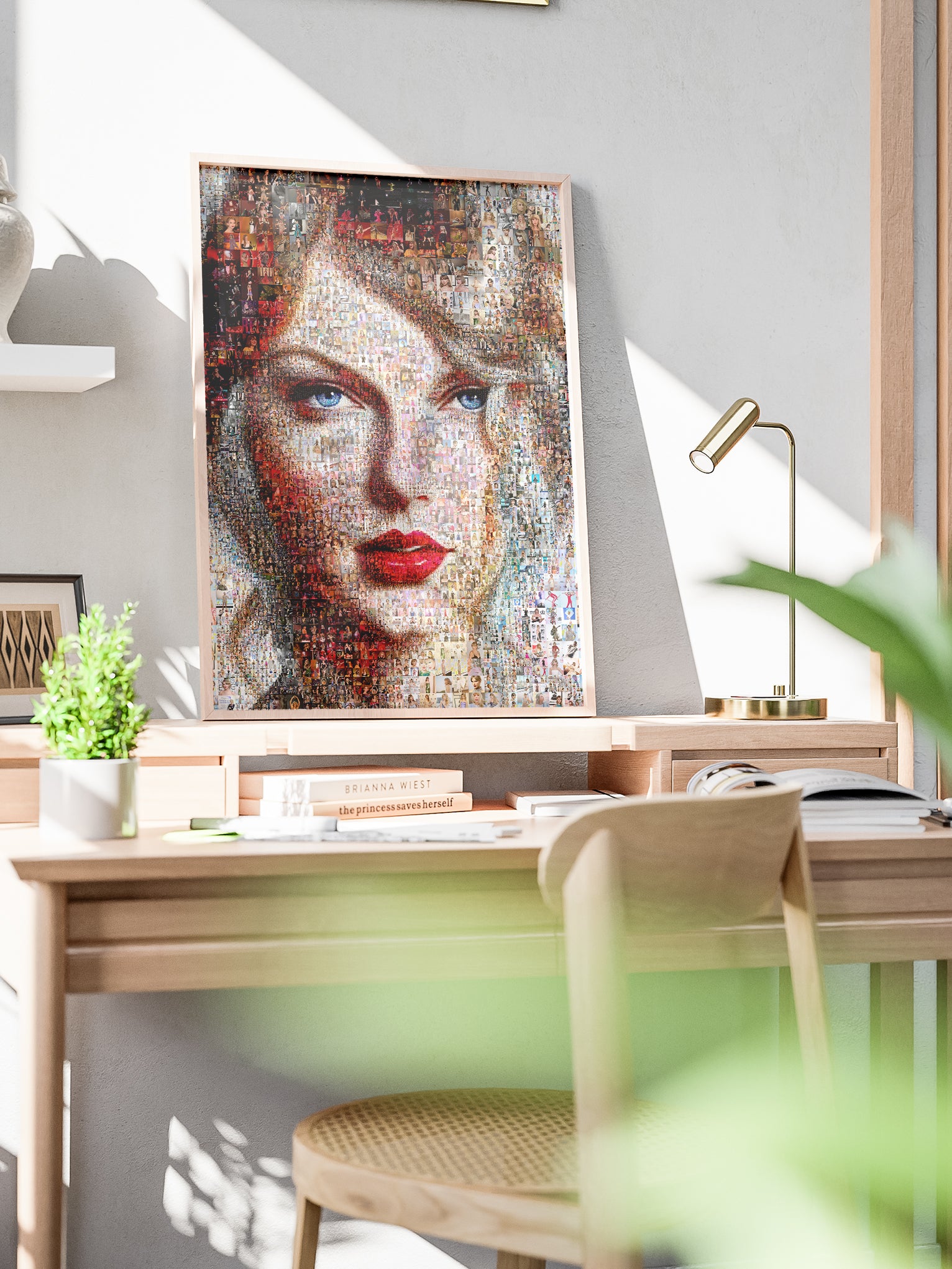 Stunning Taylor Swift Mosaic Artwork - Unique Home Decor & Gift Idea AtelierMosaics