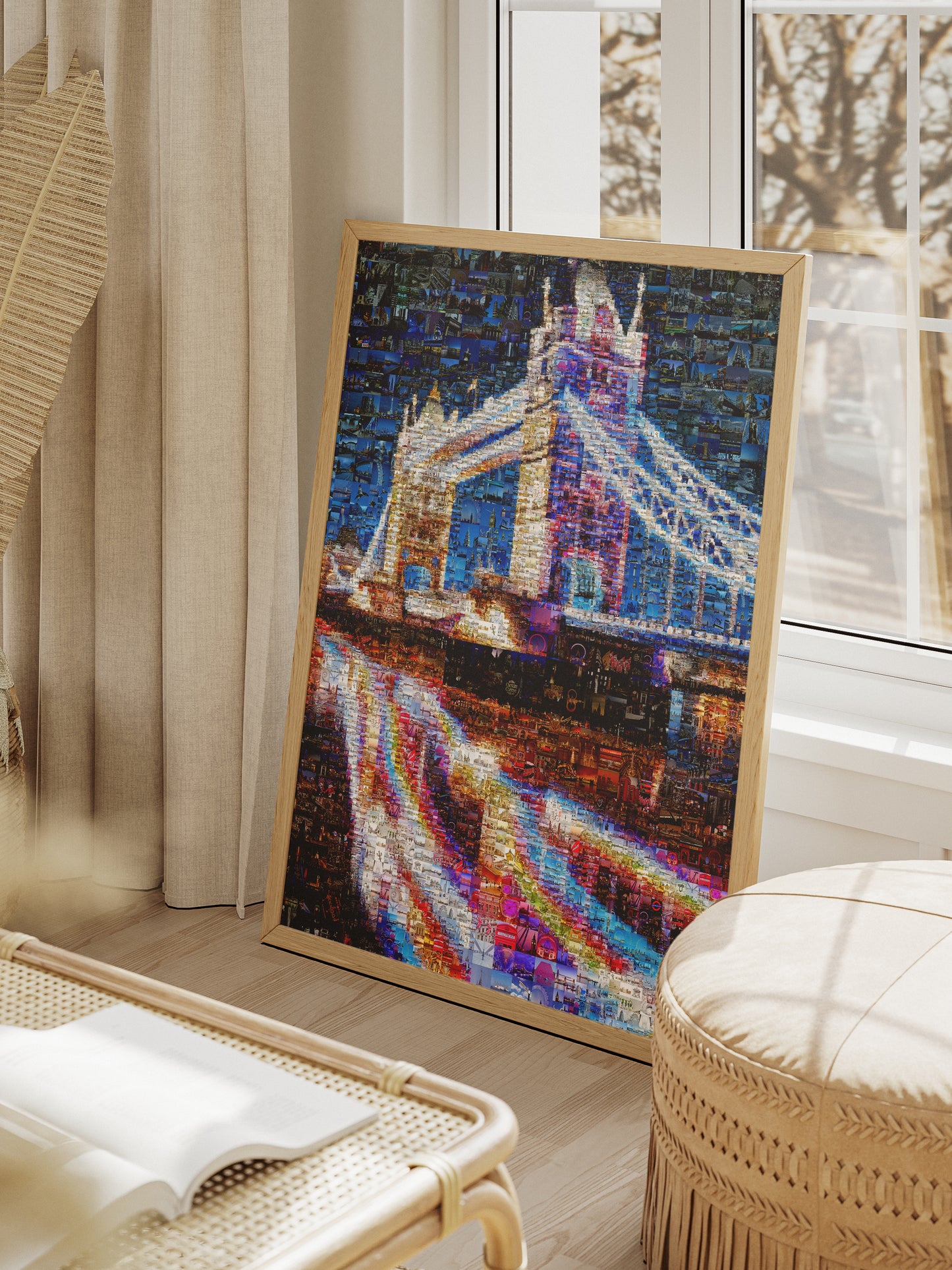 Stunning London Mosaic Artwork - Tower Bridge & Iconic Landmarks AtelierMosaics