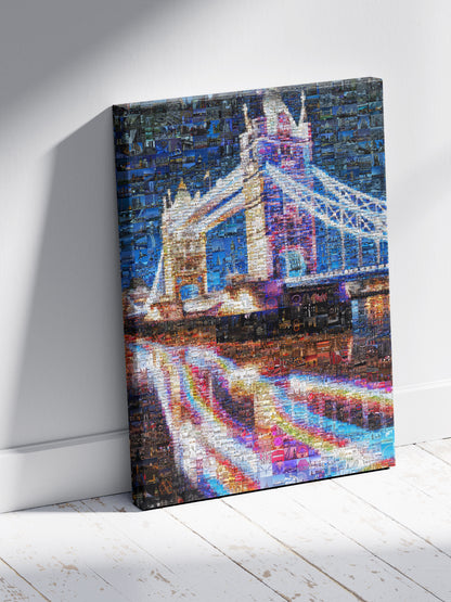 Stunning London Mosaic Artwork - Tower Bridge & Iconic Landmarks AtelierMosaics