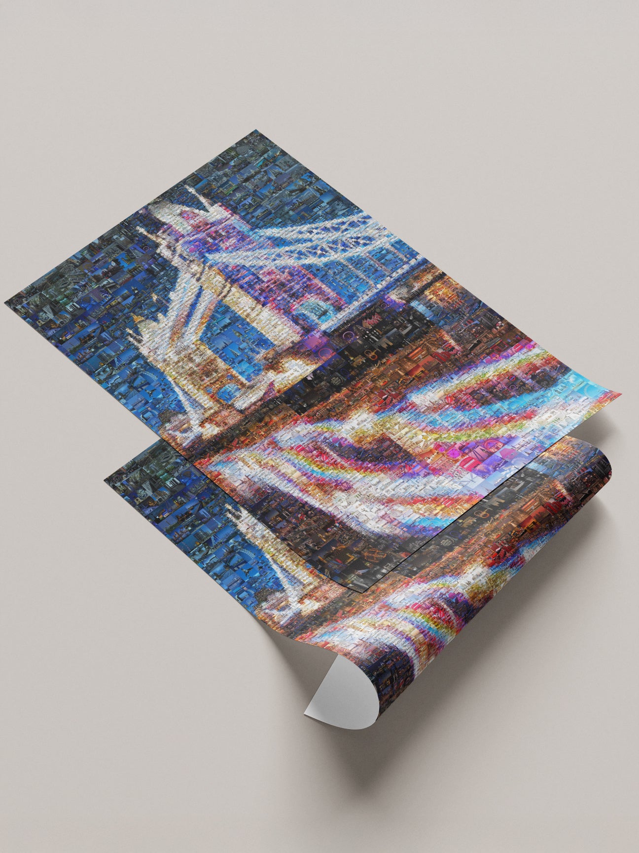 Stunning London Mosaic Artwork - Tower Bridge & Iconic Landmarks AtelierMosaics