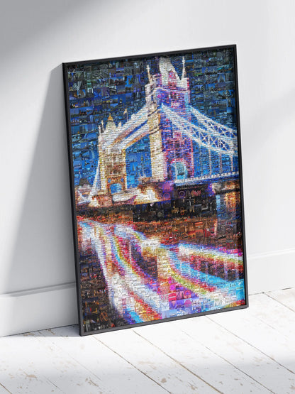 Stunning London Mosaic Artwork - Tower Bridge & Iconic Landmarks AtelierMosaics