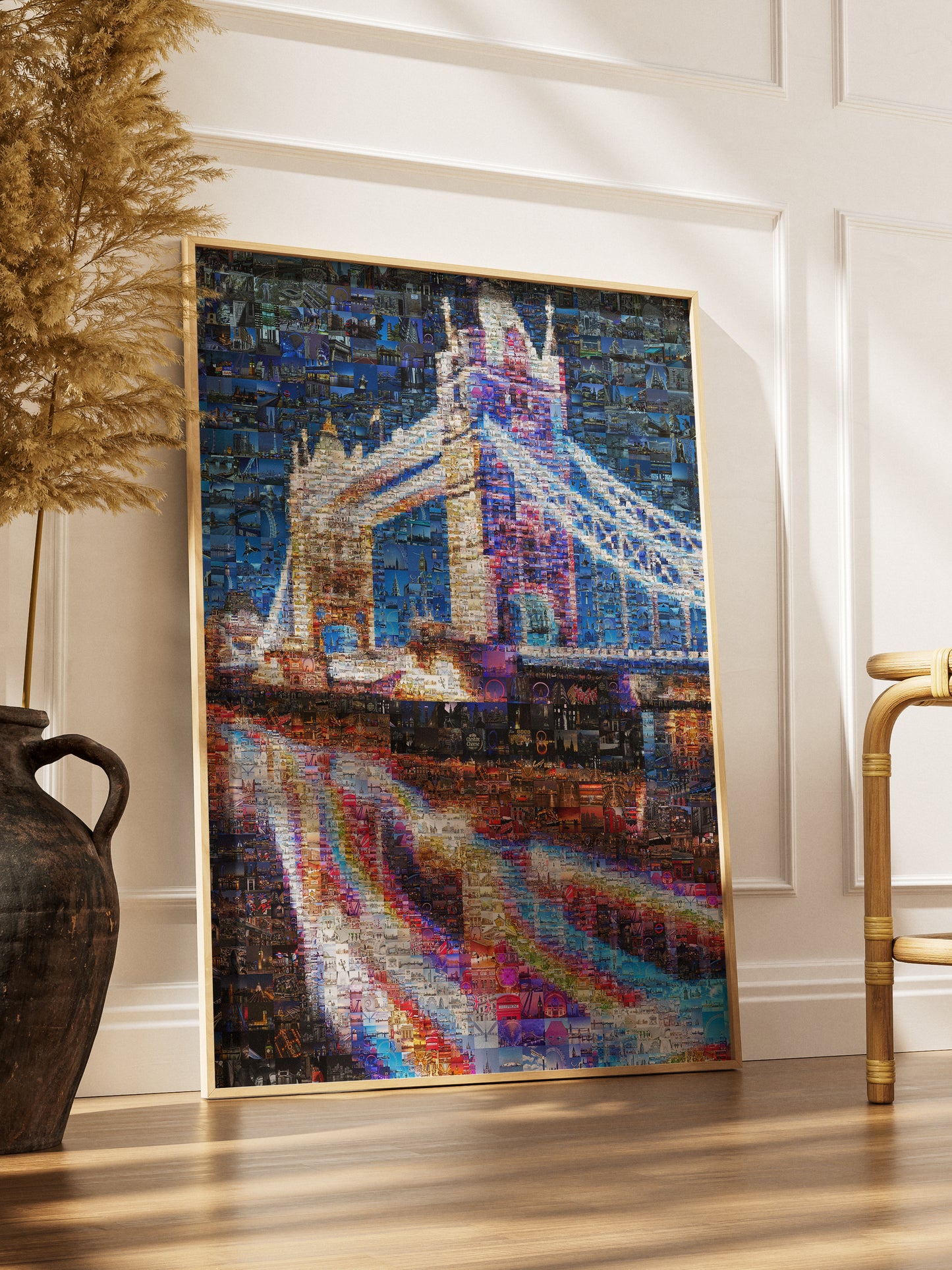 Stunning London Mosaic Artwork - Tower Bridge & Iconic Landmarks AtelierMosaics