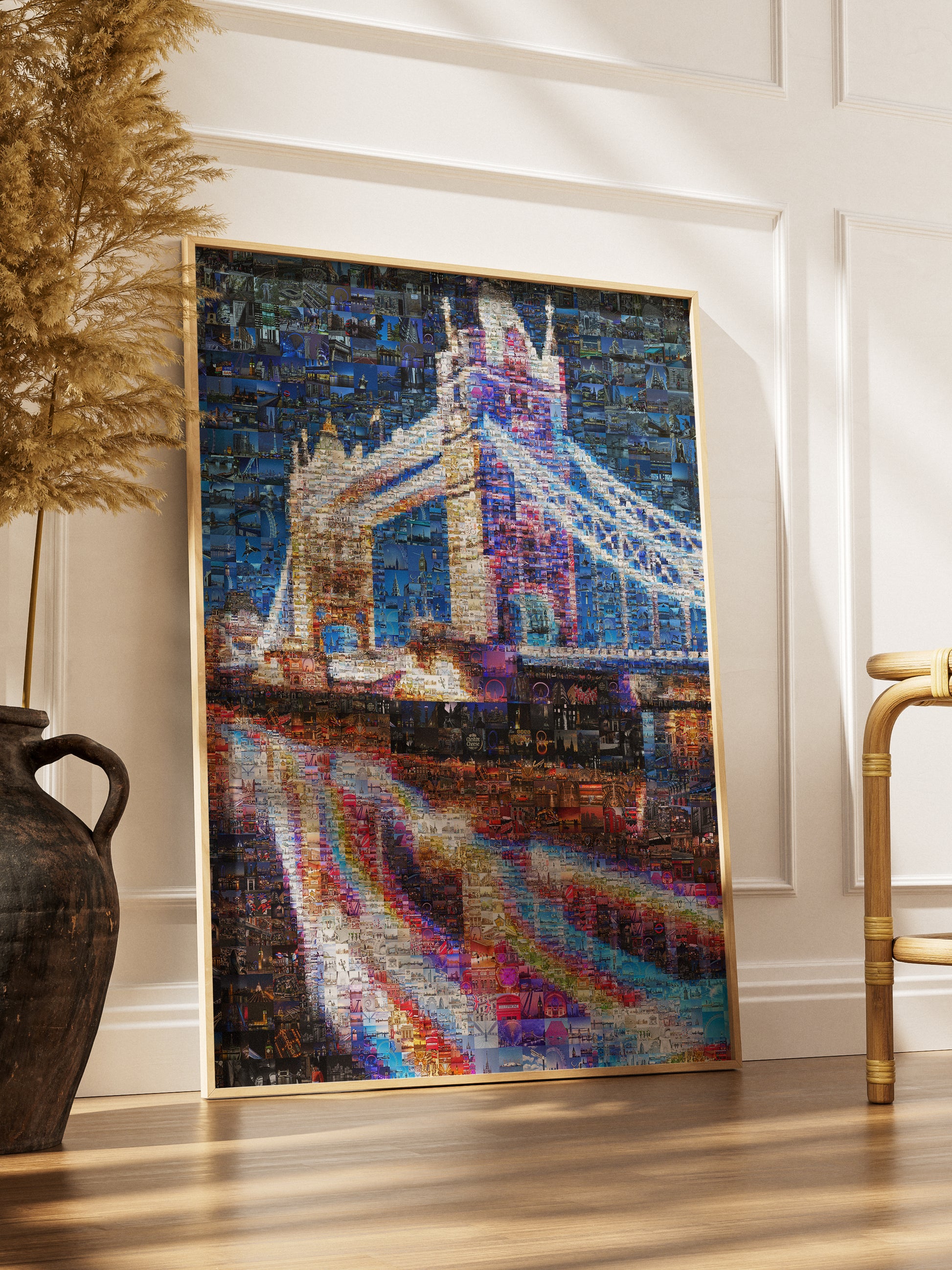 Stunning London Mosaic Artwork - Tower Bridge & Iconic Landmarks AtelierMosaics