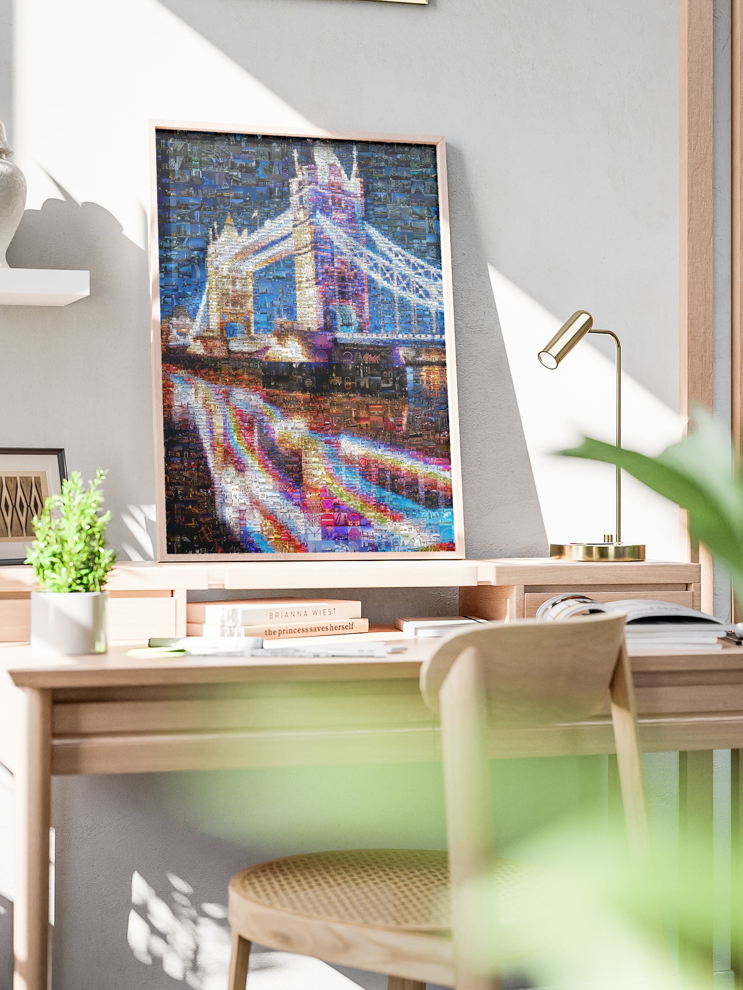 Stunning London Mosaic Artwork - Tower Bridge & Iconic Landmarks AtelierMosaics