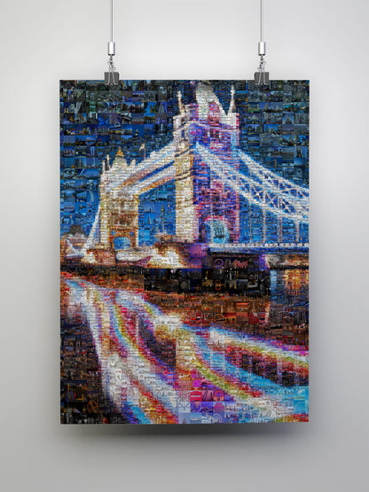 Stunning London Mosaic Artwork - Tower Bridge & Iconic Landmarks AtelierMosaics