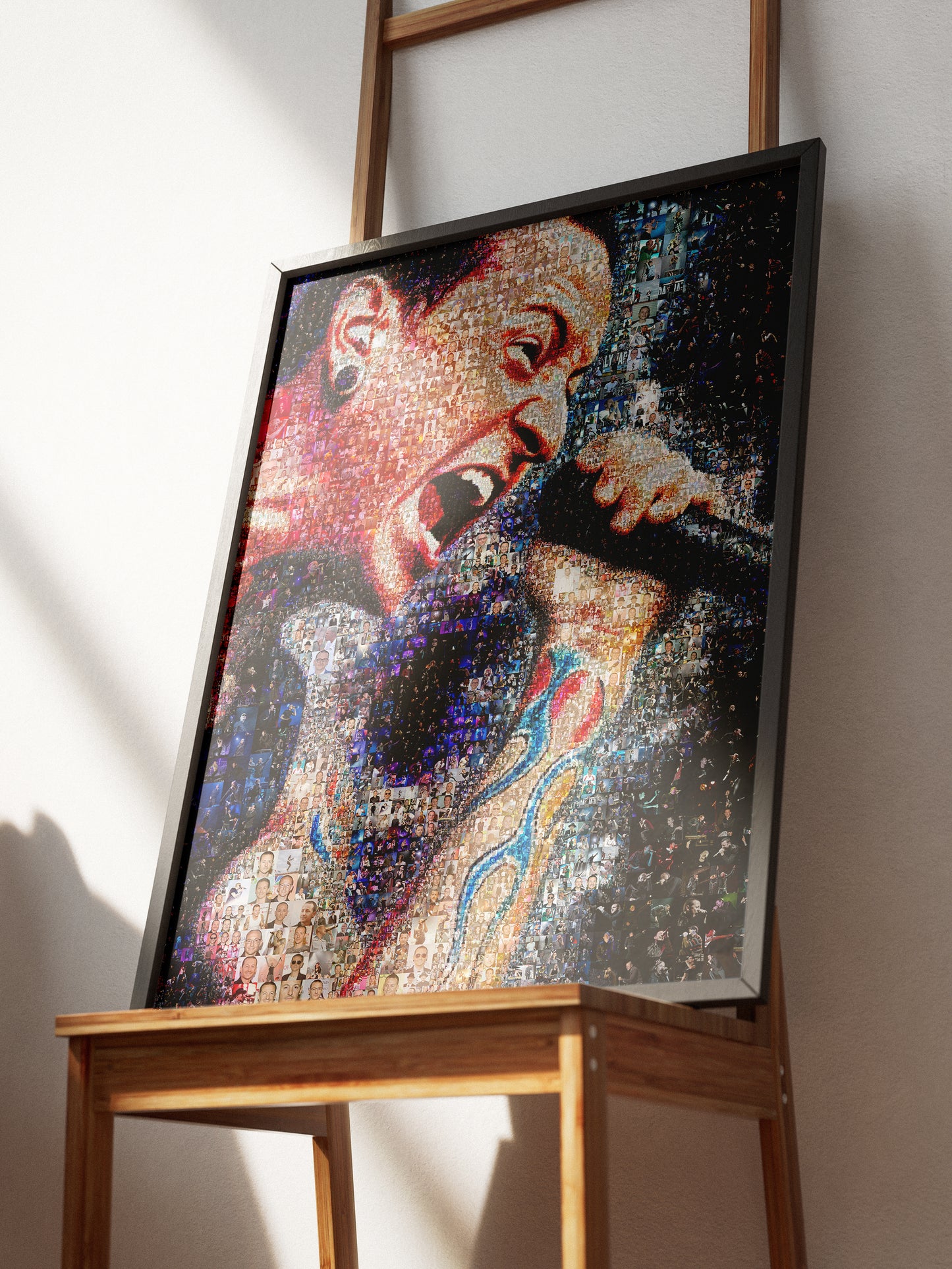 Stunning Chester Bennington Mosaic Artwork - Celebrating Linkin Park's Legacy AtelierMosaics