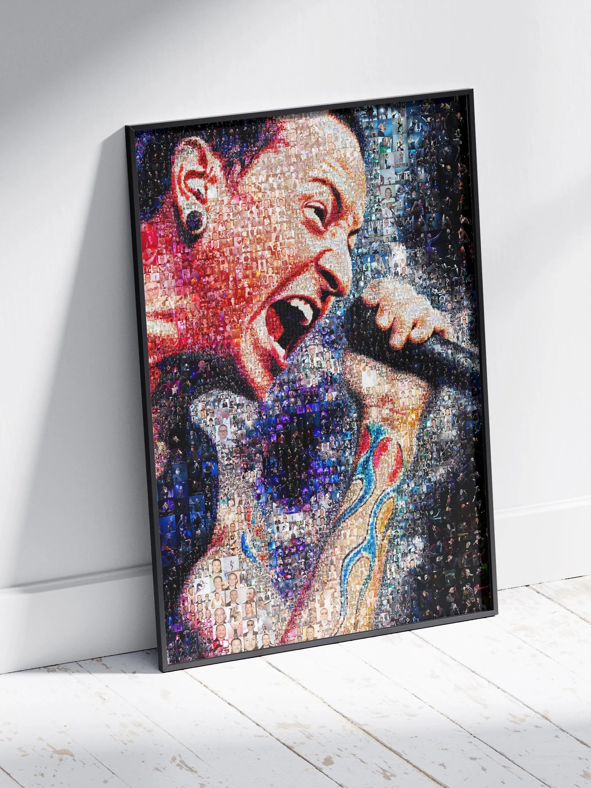 Stunning Chester Bennington Mosaic Artwork - Celebrating Linkin Park's Legacy AtelierMosaics