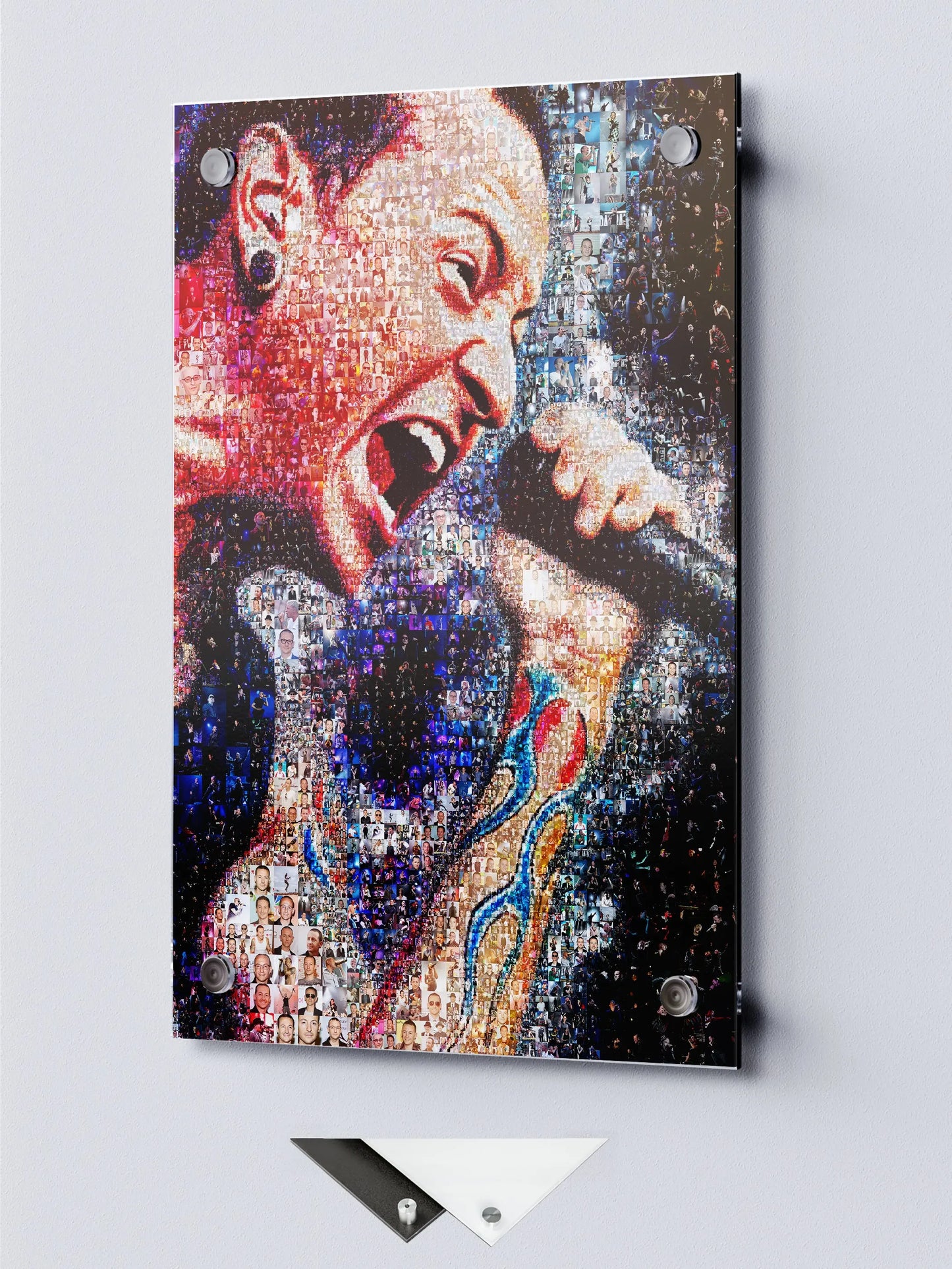 Stunning Chester Bennington Mosaic Artwork - Celebrating Linkin Park's Legacy AtelierMosaics
