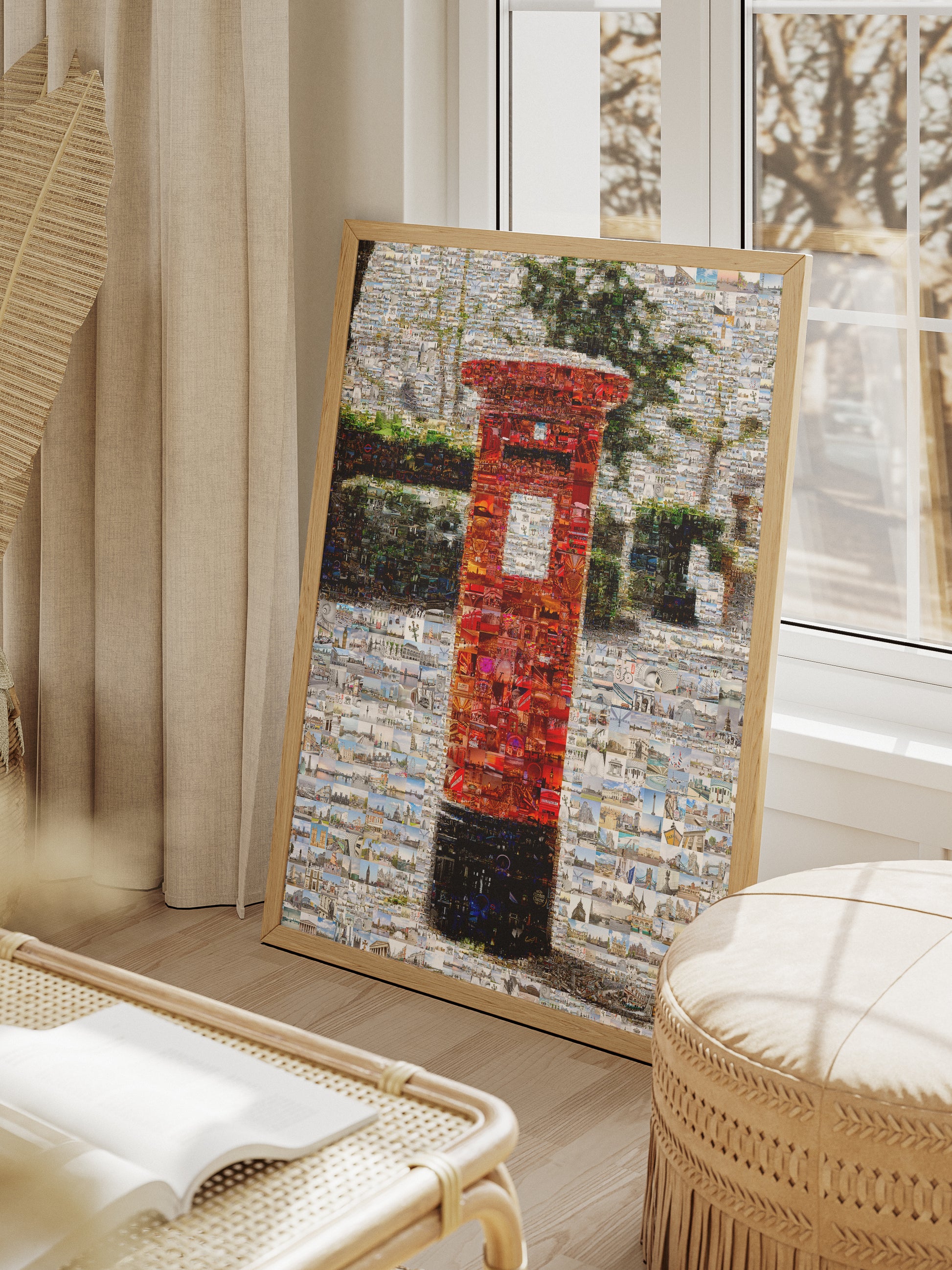 Stunning Notting Hill Gate Mosaic Artwork - A Unique Piece Celebrating London's Iconic Landmarks AtelierMosaics