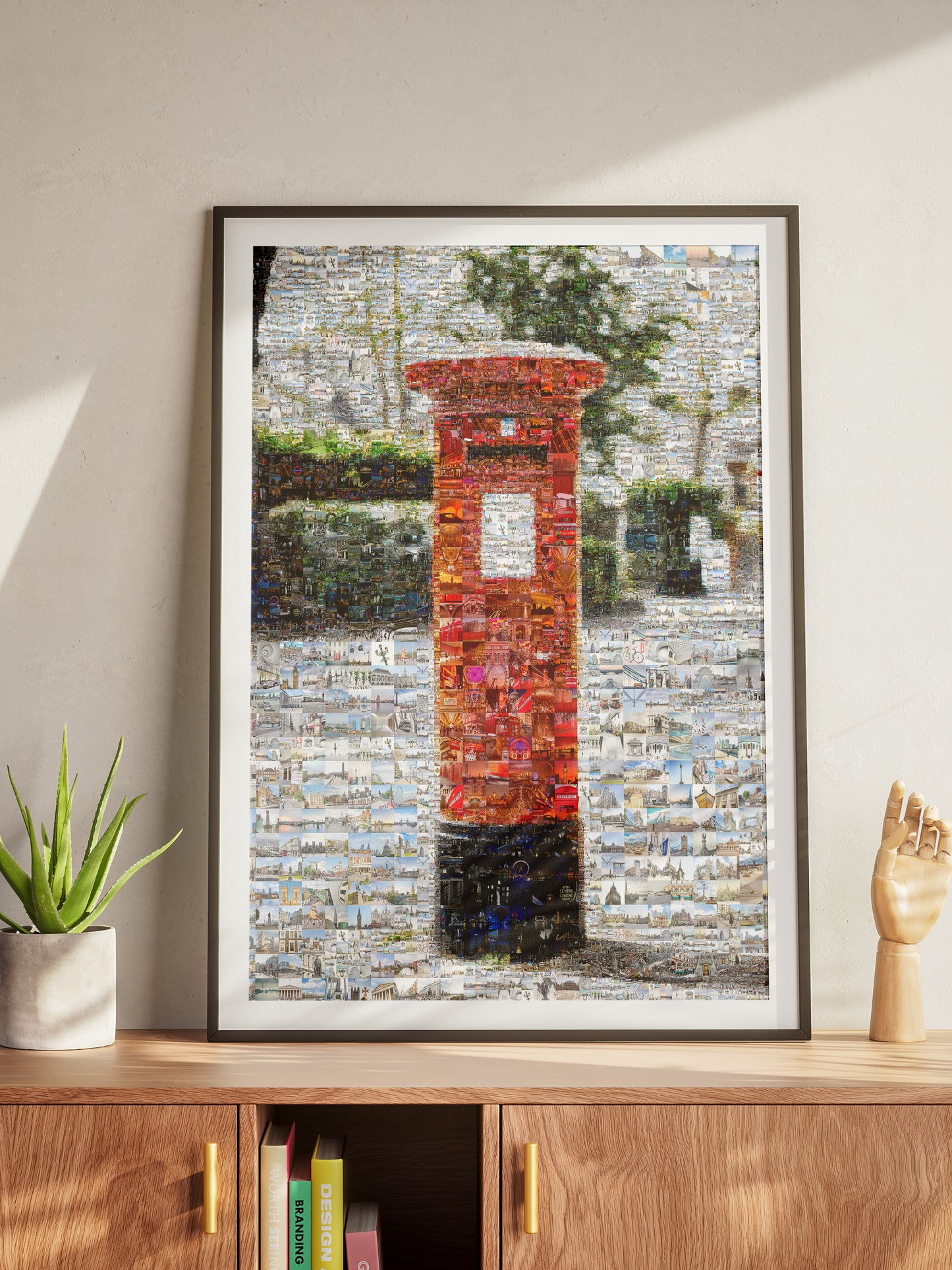 Stunning Notting Hill Gate Mosaic Artwork - A Unique Piece Celebrating London's Iconic Landmarks AtelierMosaics