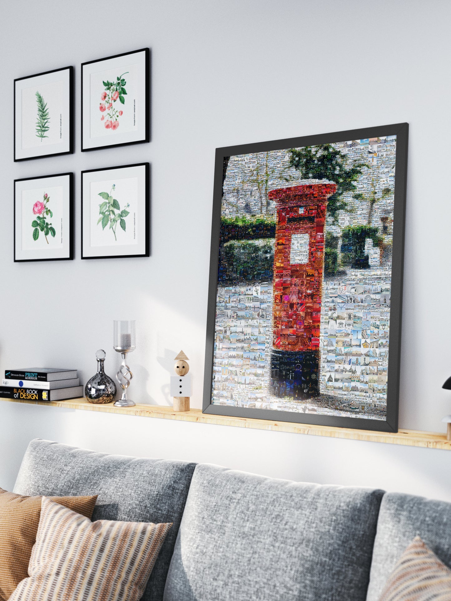 Stunning Notting Hill Gate Mosaic Artwork - A Unique Piece Celebrating London's Iconic Landmarks AtelierMosaics