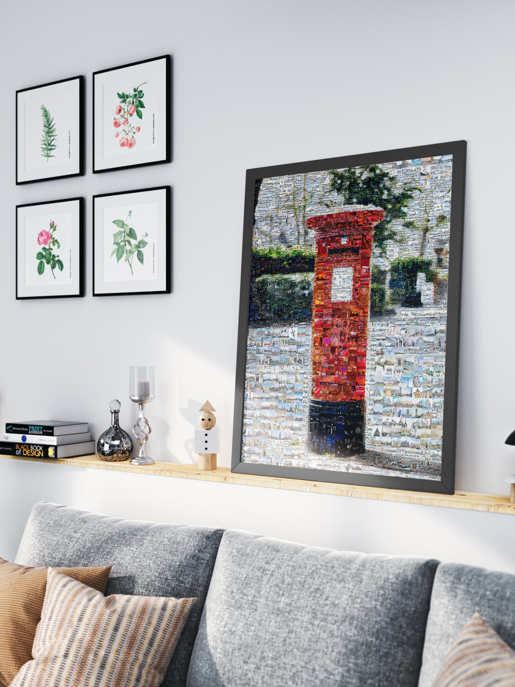 Stunning Notting Hill Gate Mosaic Artwork - A Unique Piece Celebrating London's Iconic Landmarks AtelierMosaics