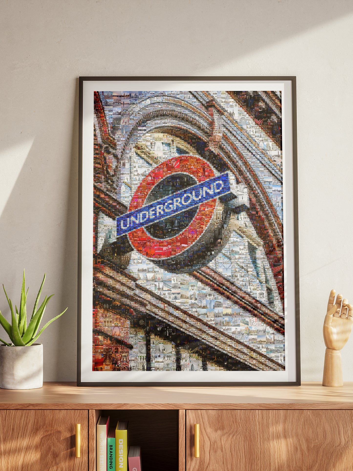 Stunning London Underground Mosaic Artwork - Unique Urban Art for Home Decor AtelierMosaics