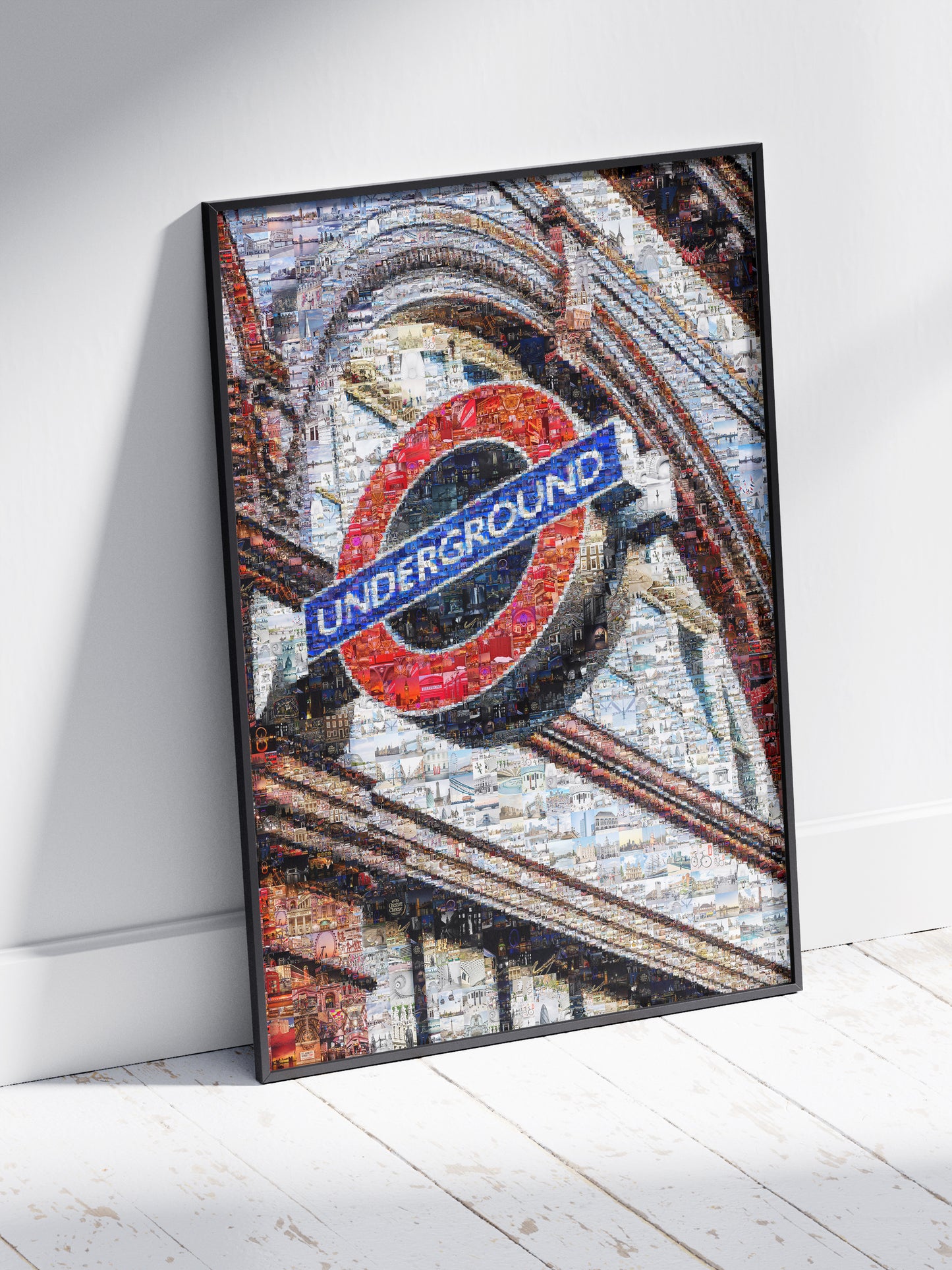 Stunning London Underground Mosaic Artwork - Unique Urban Art for Home Decor AtelierMosaics