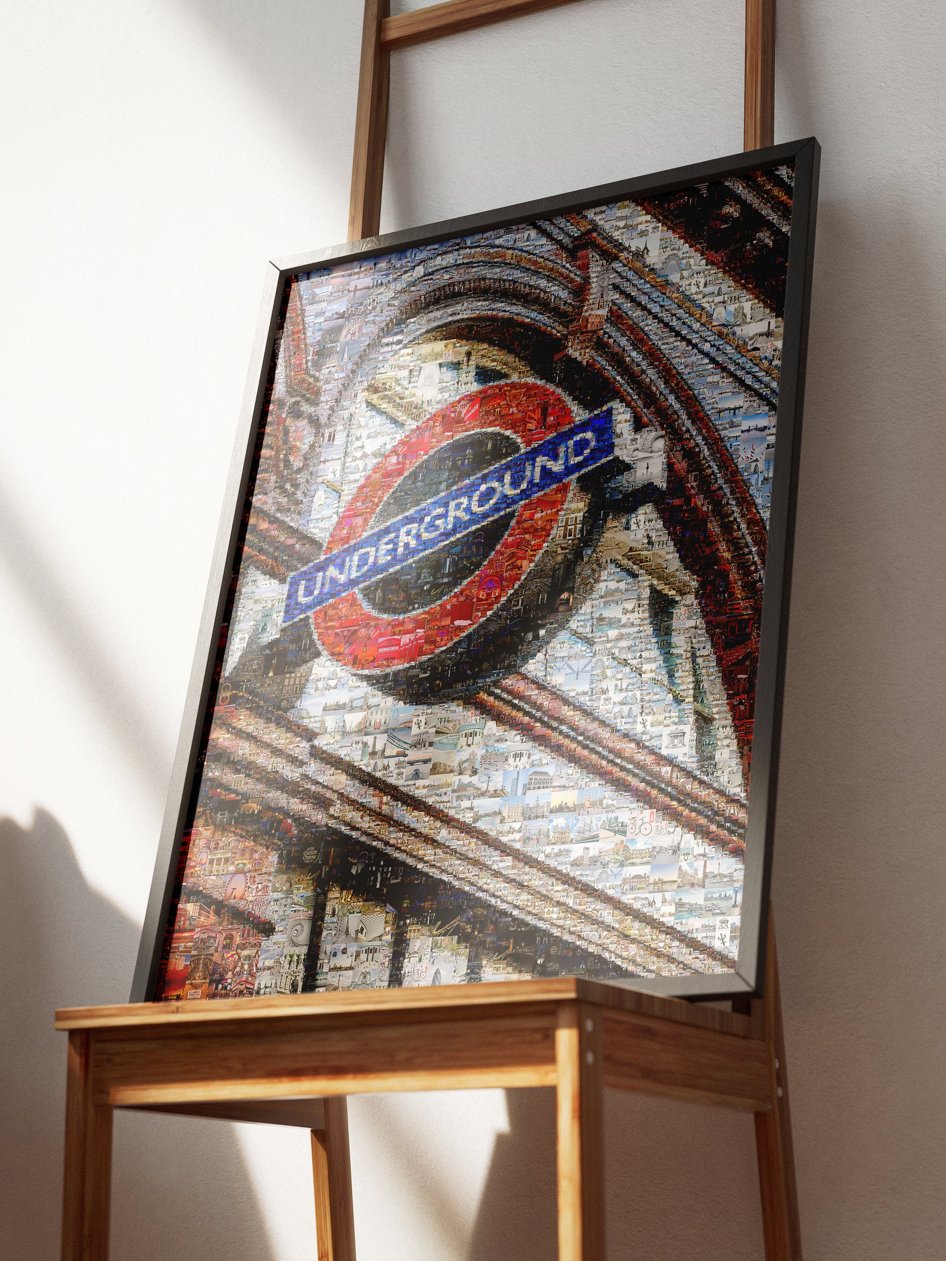 Stunning London Underground Mosaic Artwork - Unique Urban Art for Home Decor AtelierMosaics