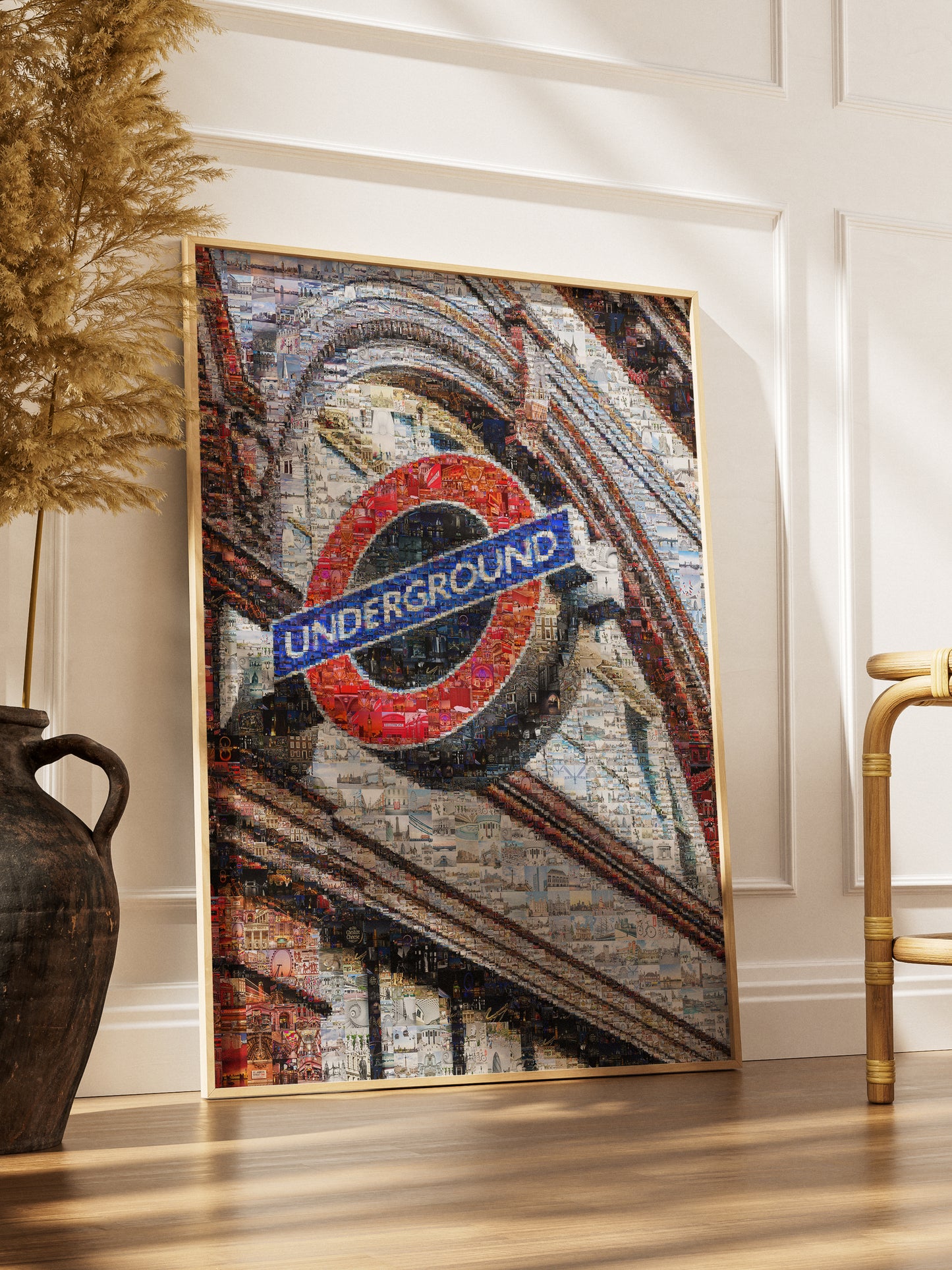 Stunning London Underground Mosaic Artwork - Unique Urban Art for Home Decor AtelierMosaics