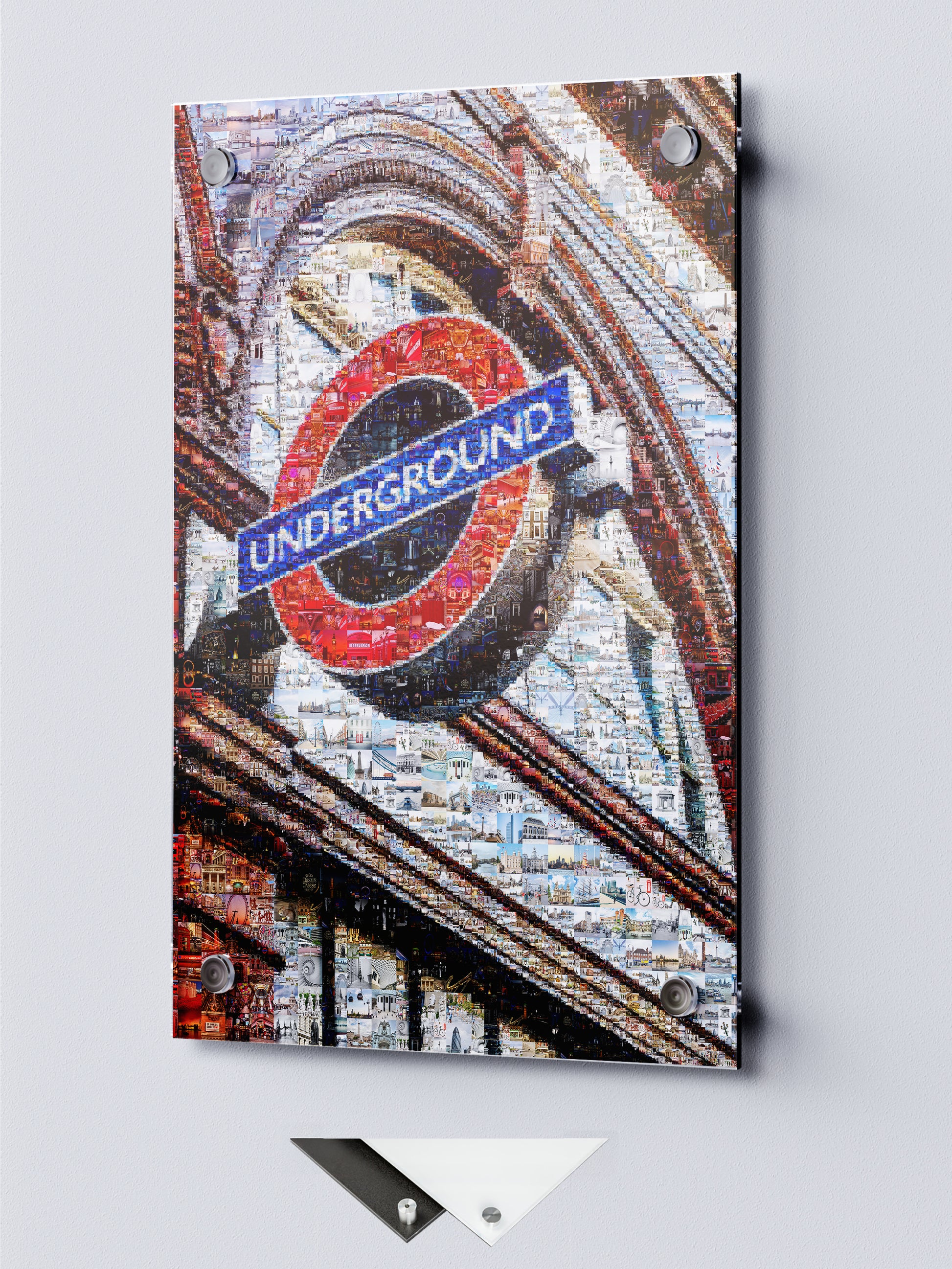 Stunning London Underground Mosaic Artwork - Unique Urban Art for Home Decor AtelierMosaics