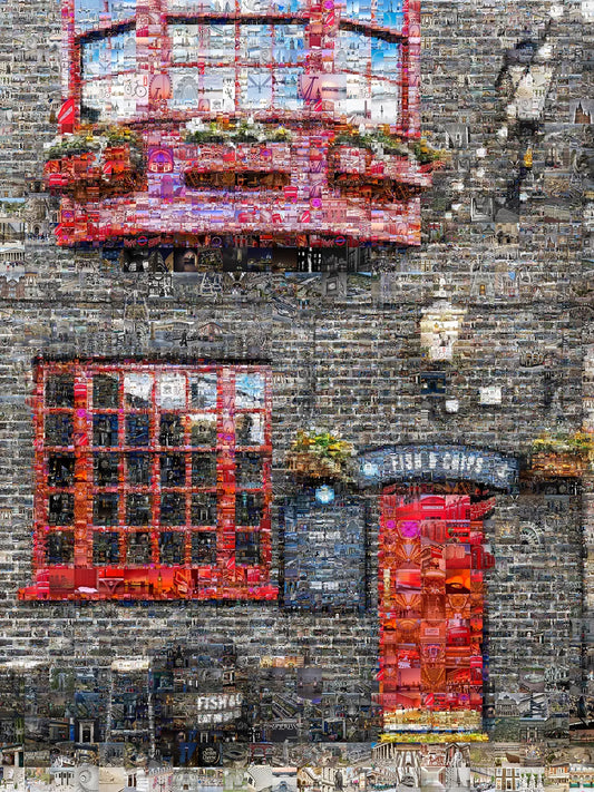 Vibrant Mosaic Art: Unique London-Themed Artwork for Home Décor AtelierMosaics