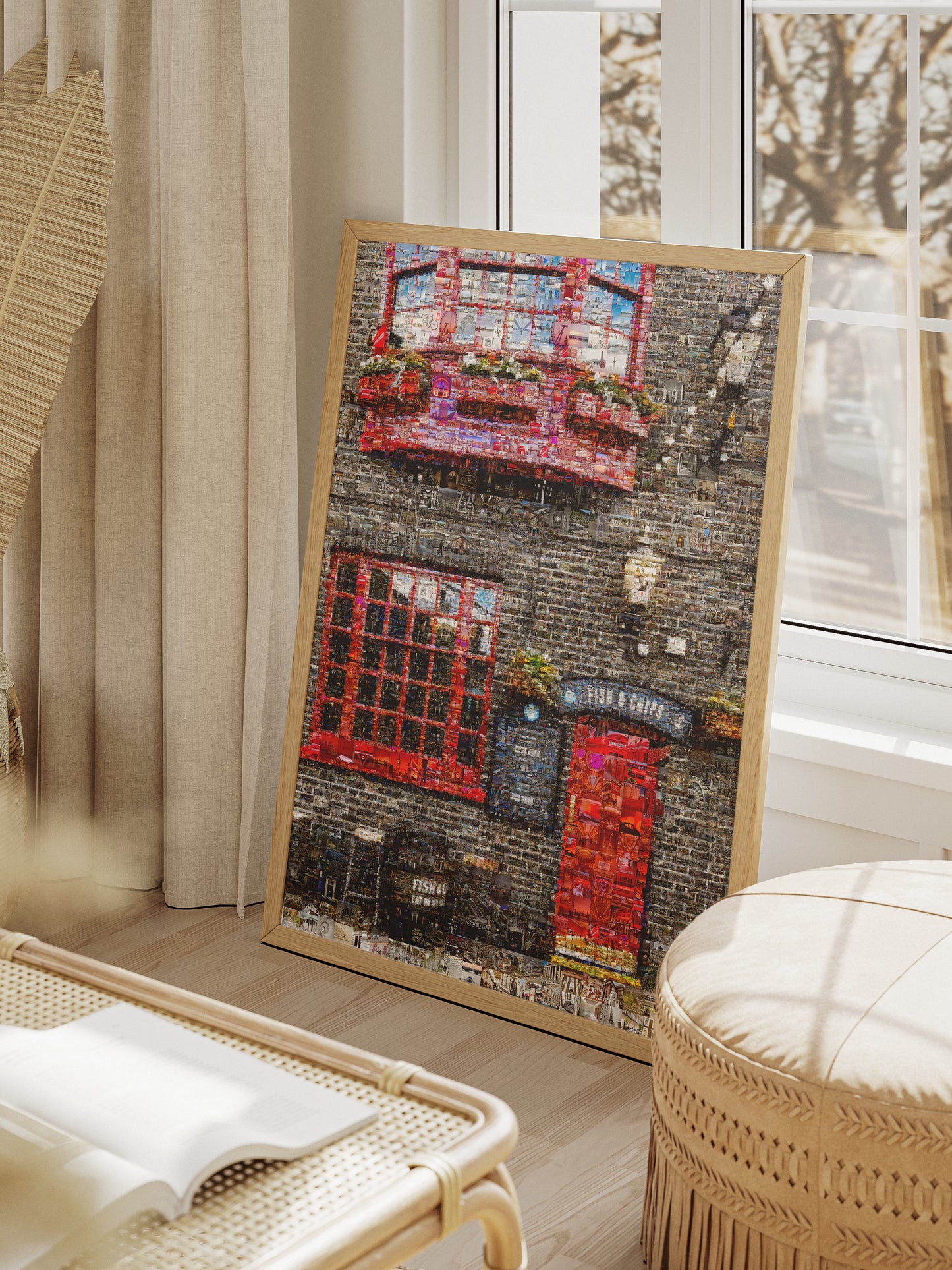Vibrant Mosaic Art: Unique London-Themed Artwork for Home Décor AtelierMosaics