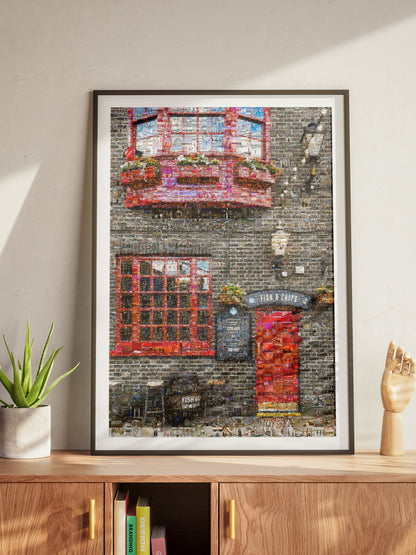 Vibrant Mosaic Art: Unique London-Themed Artwork for Home Décor AtelierMosaics