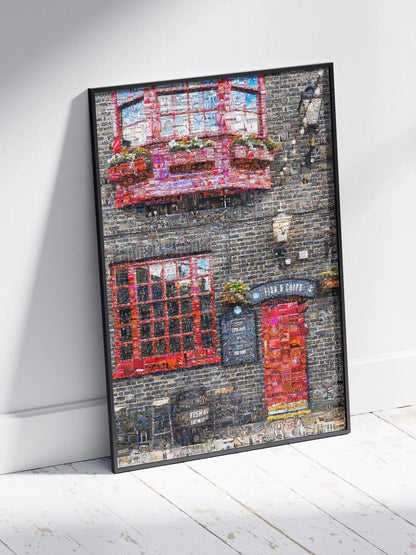 Vibrant Mosaic Art: Unique London-Themed Artwork for Home Décor AtelierMosaics