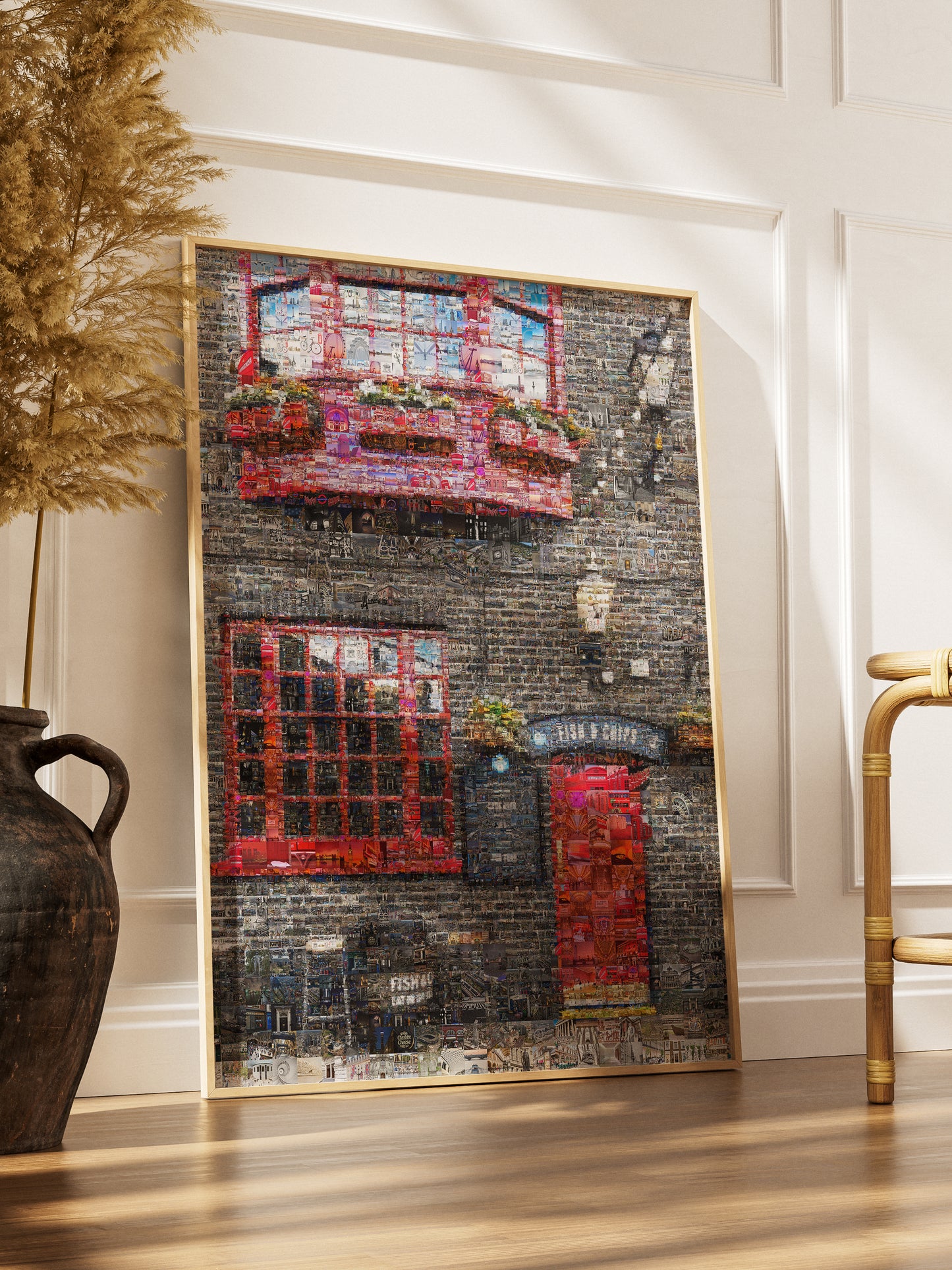 Vibrant Mosaic Art: Unique London-Themed Artwork for Home Décor AtelierMosaics
