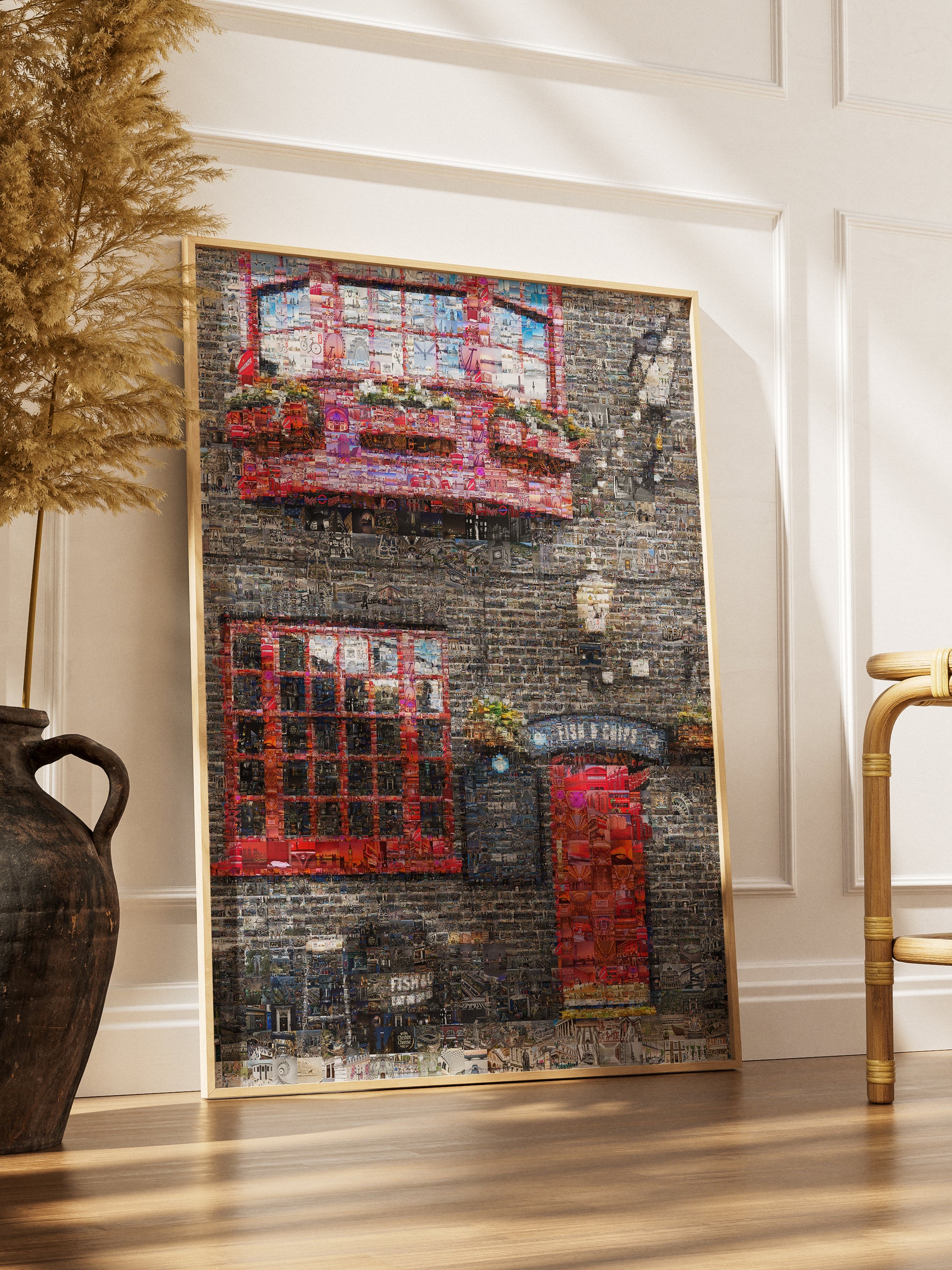 Vibrant Mosaic Art: Unique London-Themed Artwork for Home Décor AtelierMosaics