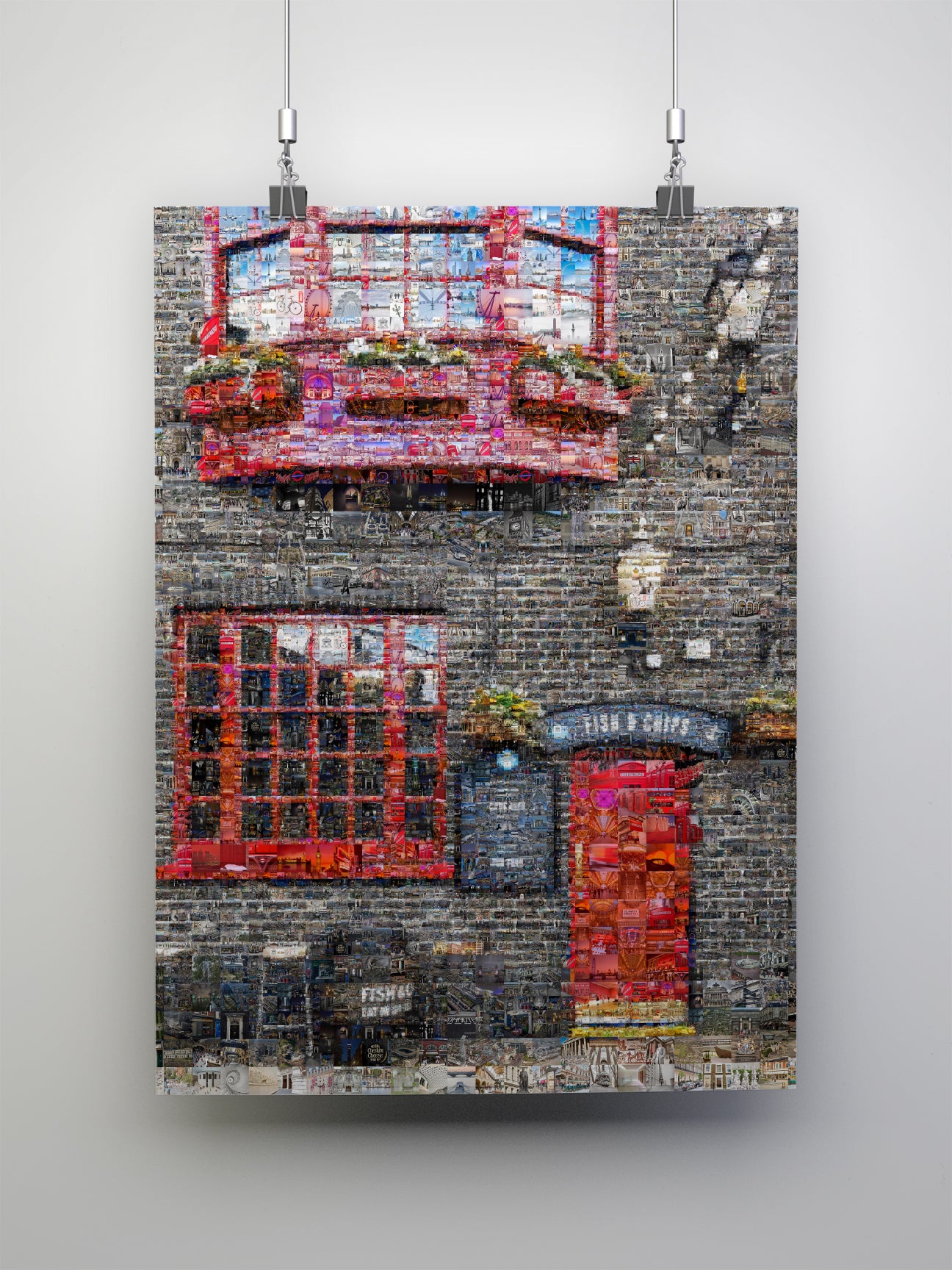 Vibrant Mosaic Art: Unique London-Themed Artwork for Home Décor AtelierMosaics