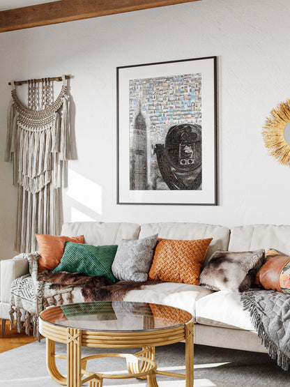 Stunning New York City Mosaic Art - Unique Wall Decor for Home & Office - Captivating Urban Landscape Artwork AtelierMosaics