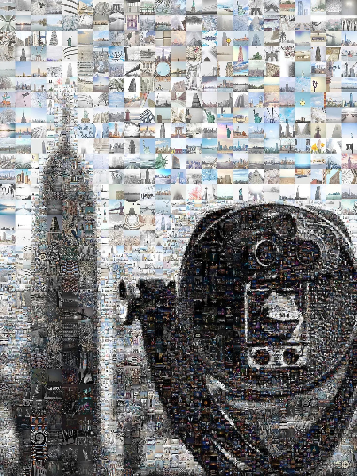 Stunning New York City Mosaic Art - Unique Wall Decor for Home & Office - Captivating Urban Landscape Artwork AtelierMosaics