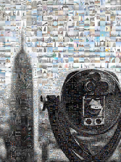 Stunning New York City Mosaic Art - Unique Wall Decor for Home & Office - Captivating Urban Landscape Artwork AtelierMosaics