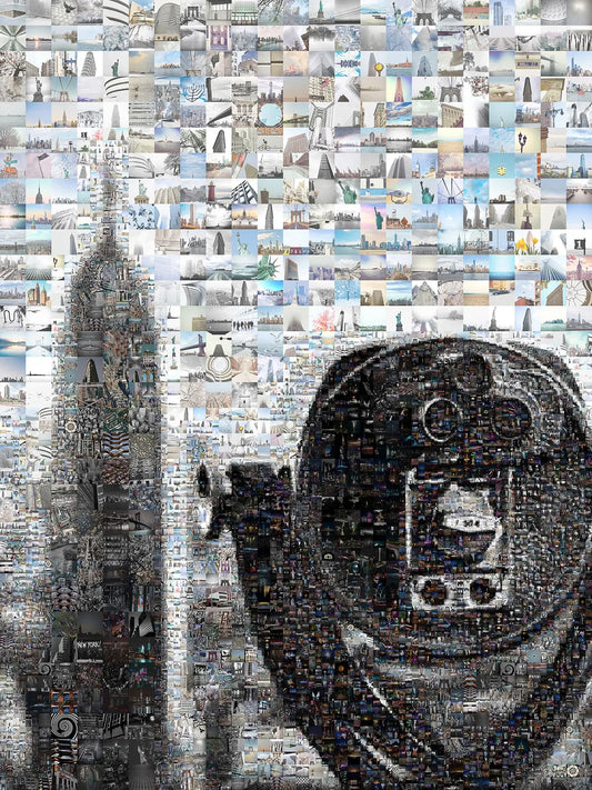 Stunning New York City Mosaic Art - Unique Wall Decor for Home & Office - Captivating Urban Landscape Artwork AtelierMosaics