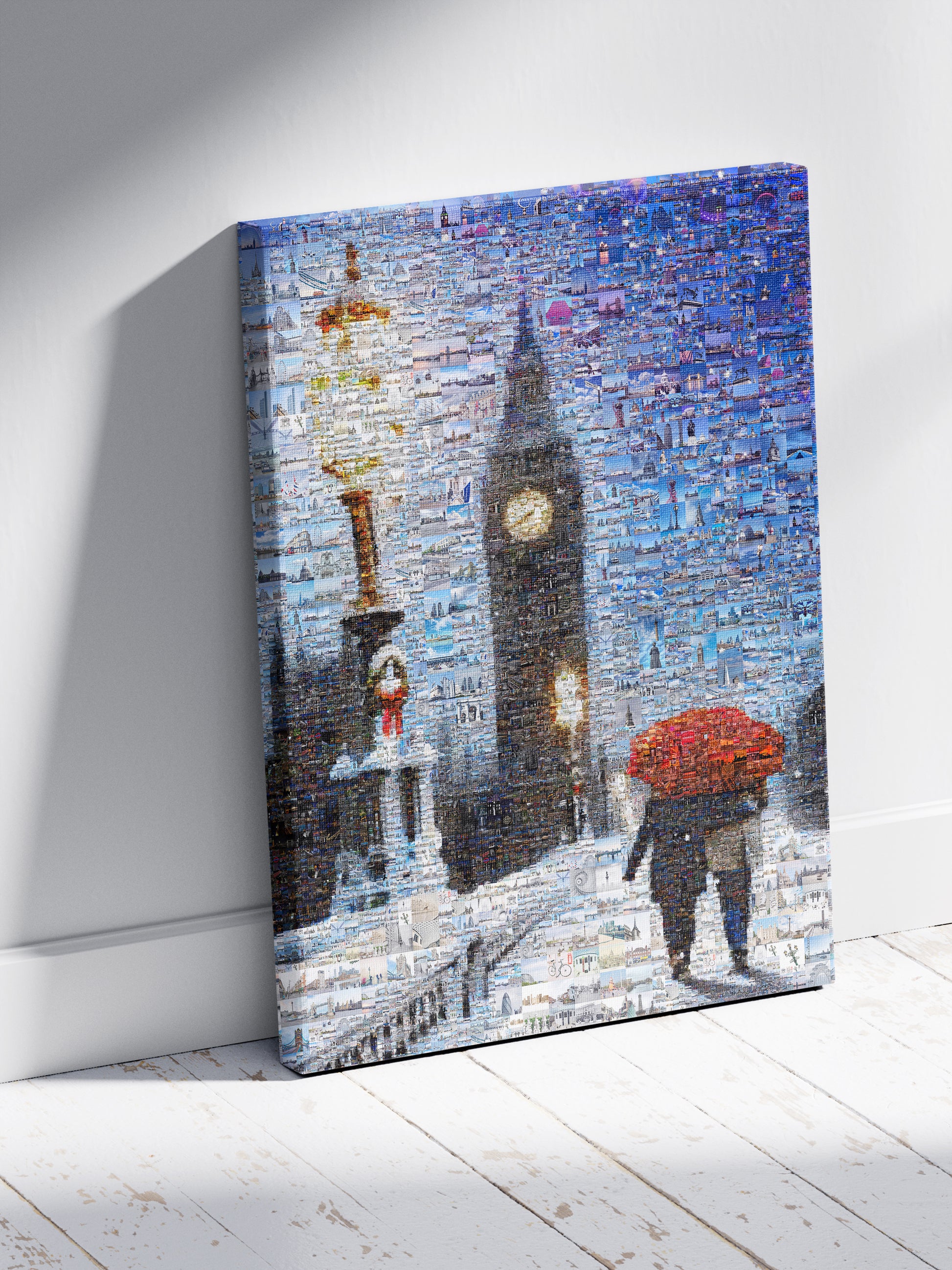 Stunning London Mosaic Artwork - Big Ben & Iconic City Scenes - Perfect Wall Decor for Home or Office AtelierMosaics