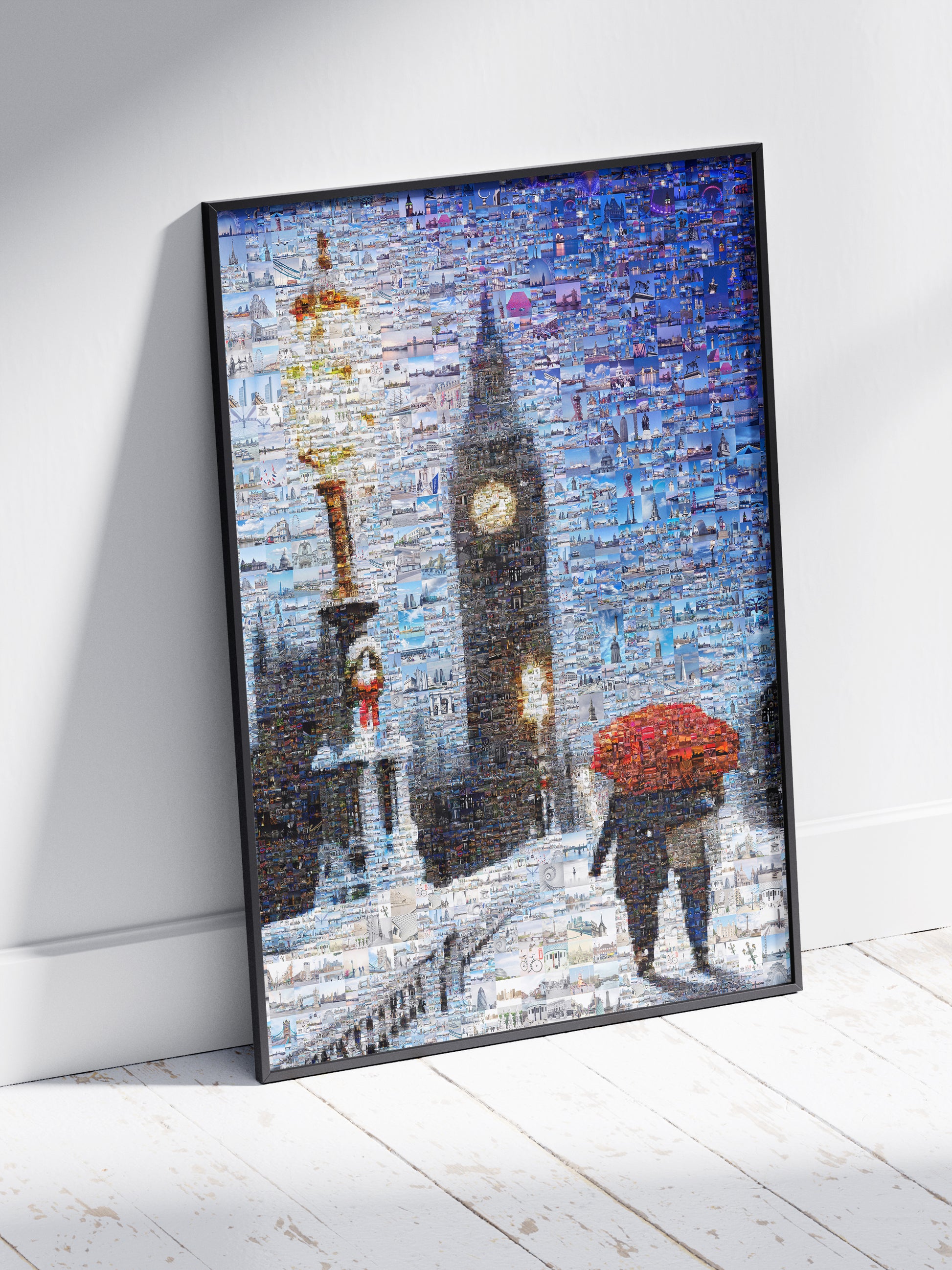 Stunning London Mosaic Artwork - Big Ben & Iconic City Scenes - Perfect Wall Decor for Home or Office AtelierMosaics