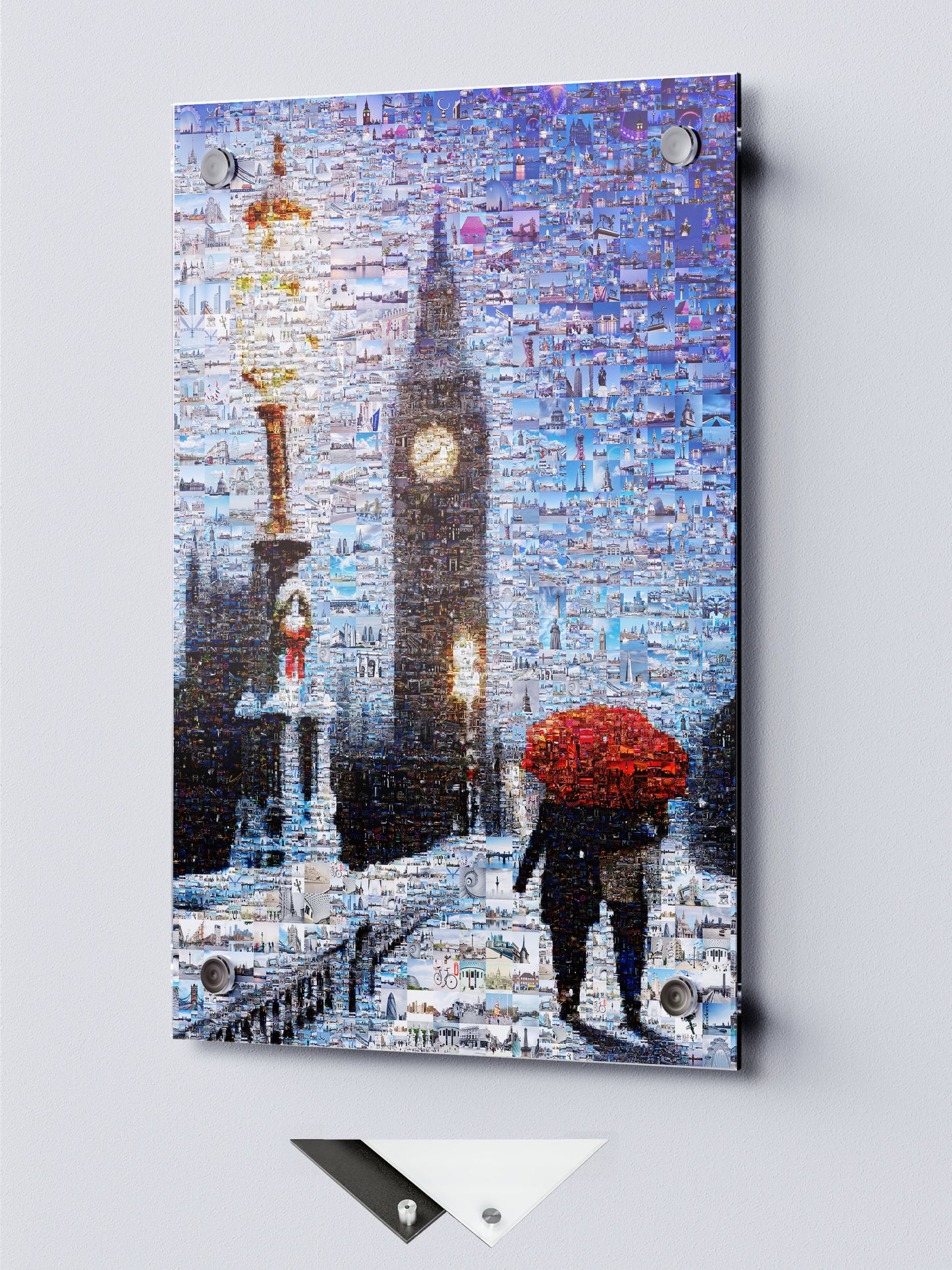 Stunning London Mosaic Artwork - Big Ben & Iconic City Scenes - Perfect Wall Decor for Home or Office AtelierMosaics