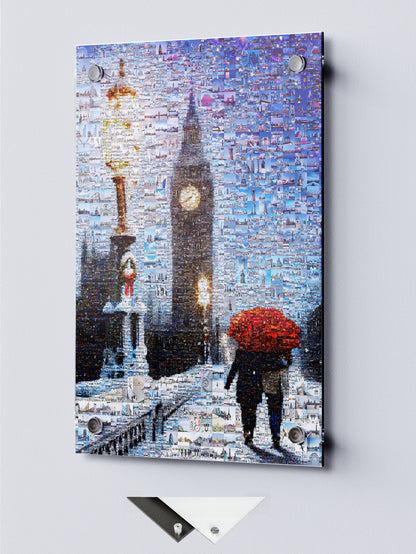 Stunning London Mosaic Artwork - Big Ben & Iconic City Scenes - Perfect Wall Decor for Home or Office AtelierMosaics
