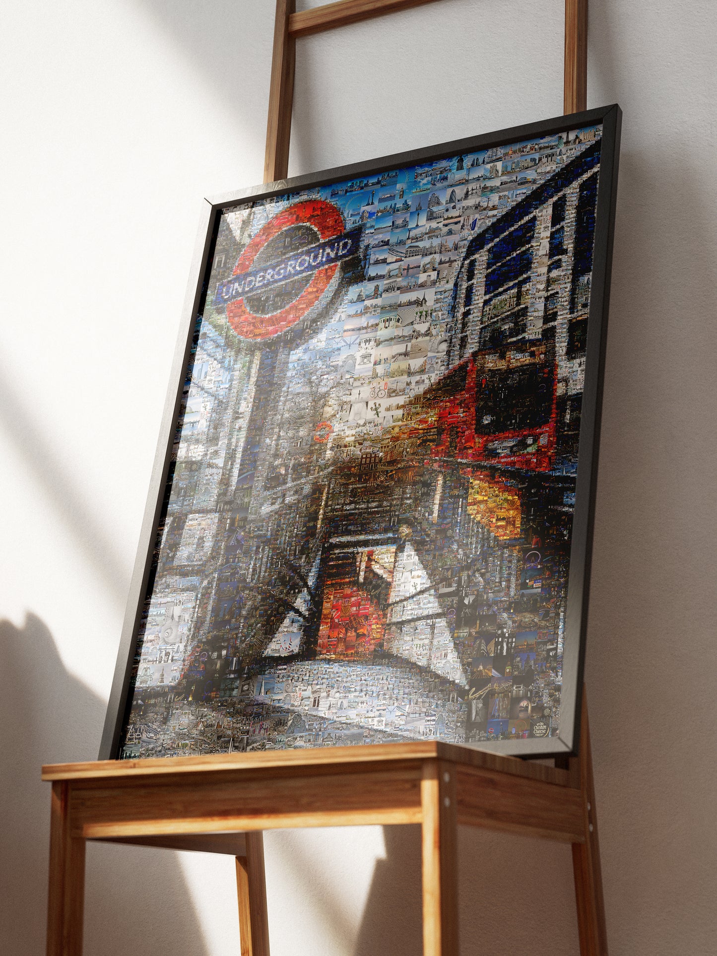 Stunning London Underground Mosaic Art - Unique Cityscape Wall Decor for Home and Office AtelierMosaics