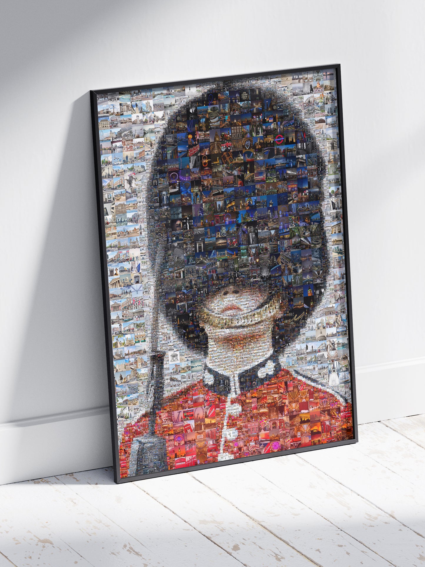 Stunning Mosaic Artwork of a British Soldier - Unique Home Decor Piece AtelierMosaics