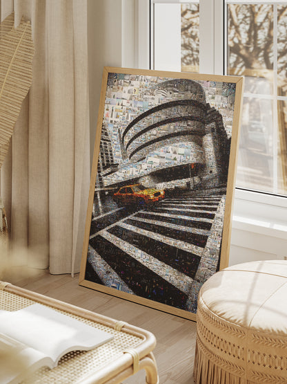 Stunning New York City Mosaic Art: A Unique Urban Landscape in Black and White AtelierMosaics