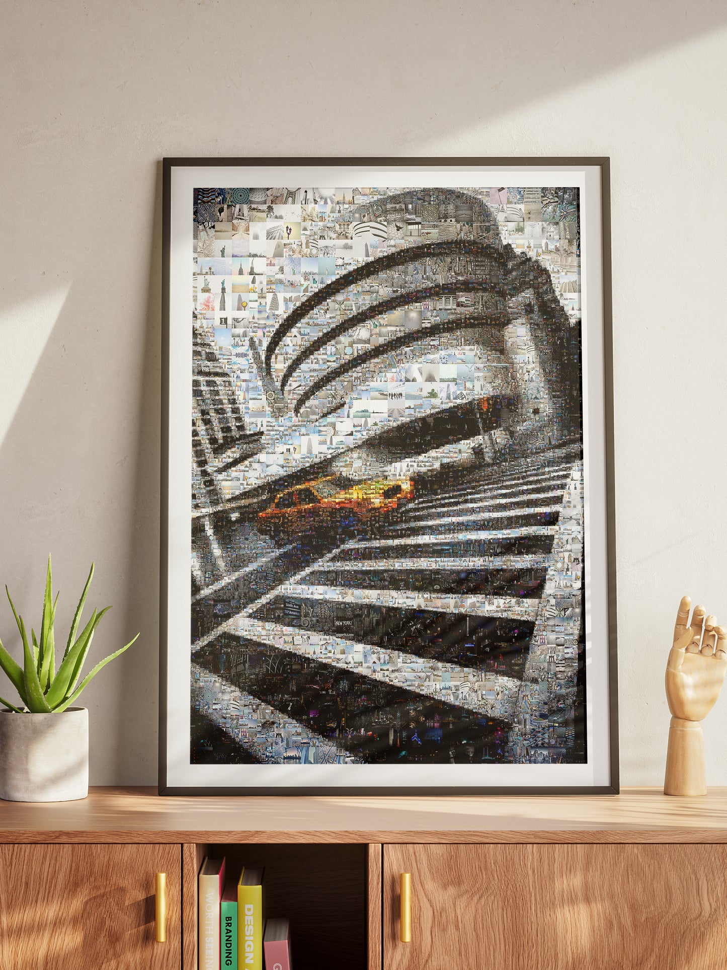 Stunning New York City Mosaic Art: A Unique Urban Landscape in Black and White AtelierMosaics