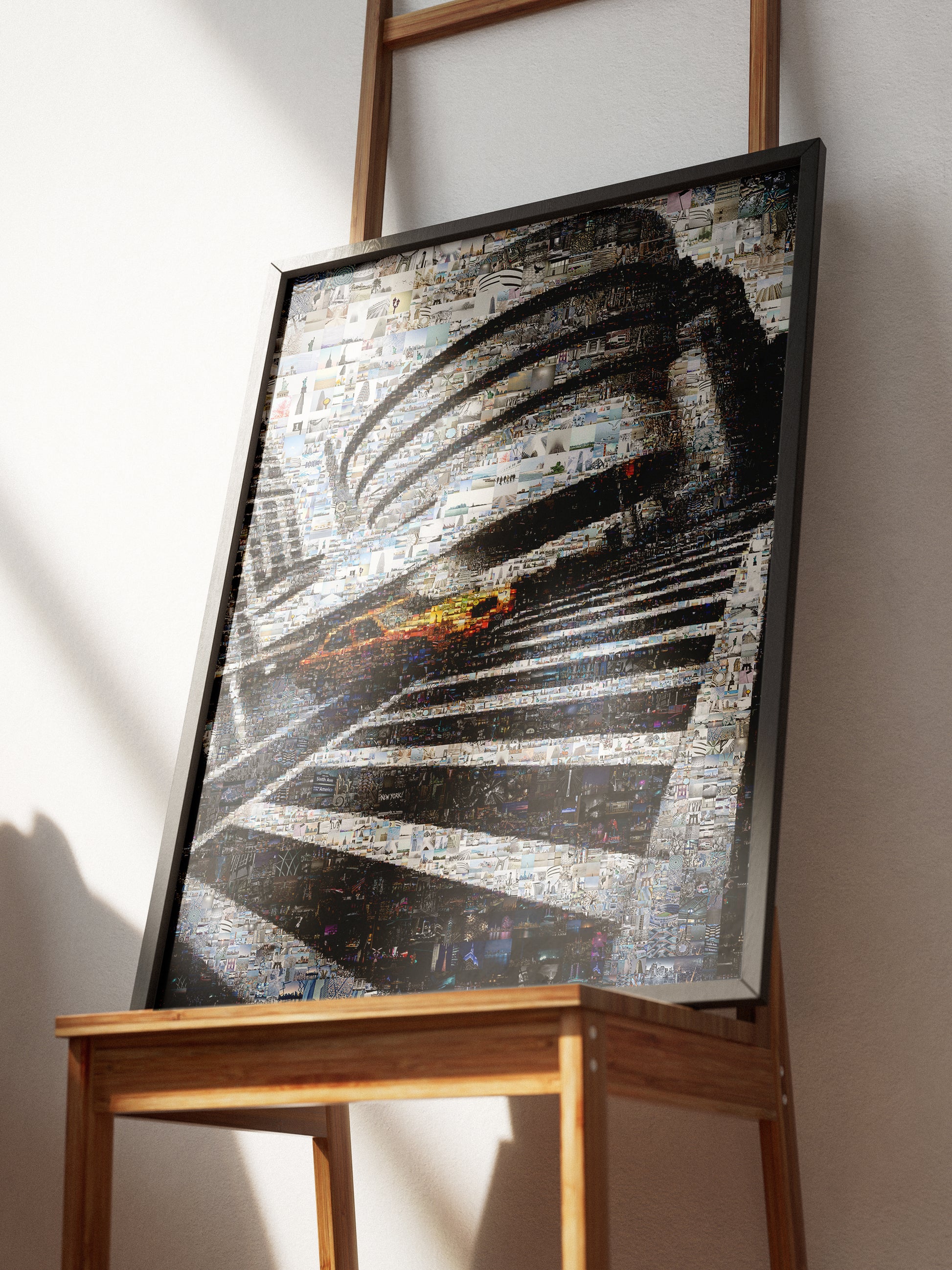 Stunning New York City Mosaic Art: A Unique Urban Landscape in Black and White AtelierMosaics