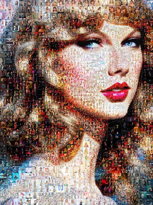 Stunning Taylor Swift Mosaic Art: A Unique Tribute to the Pop Icon AtelierMosaics