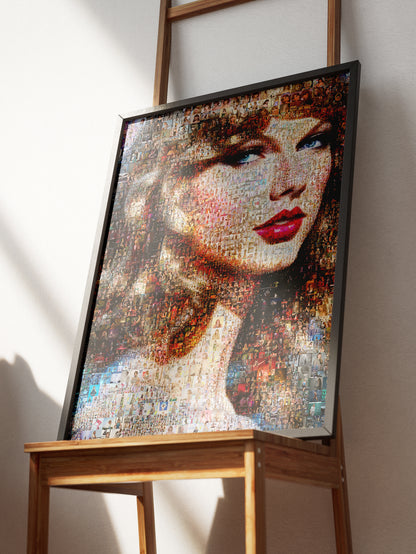 Stunning Taylor Swift Mosaic Art: A Unique Tribute to the Pop Icon AtelierMosaics