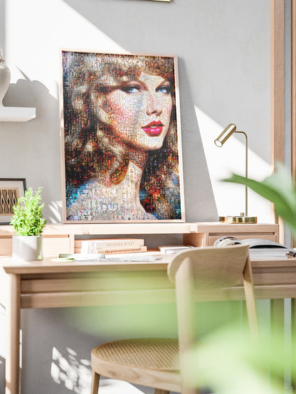 Stunning Taylor Swift Mosaic Art: A Unique Tribute to the Pop Icon AtelierMosaics