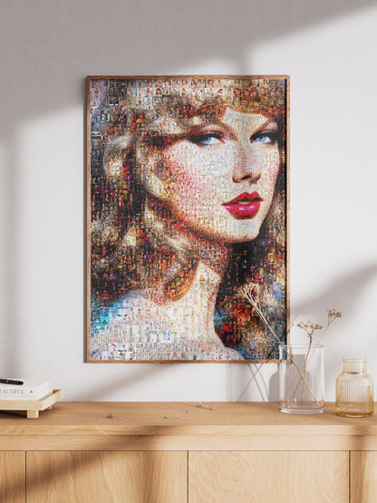 Stunning Taylor Swift Mosaic Art: A Unique Tribute to the Pop Icon AtelierMosaics