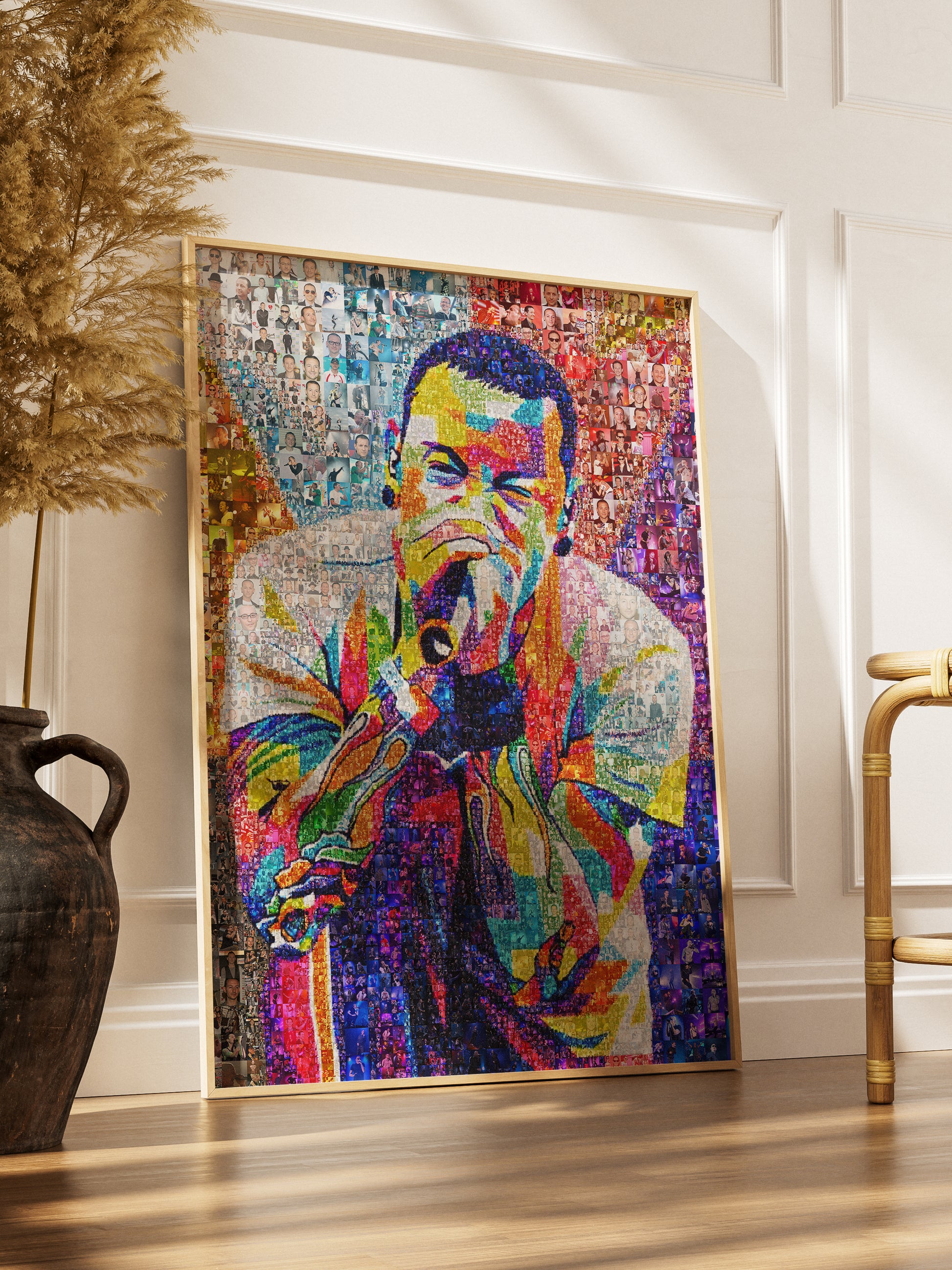 Linkin Parl Mosaic Artwork - Celebrating the Legacy of Linkin Park, Perfect for Music Fans AtelierMosaics