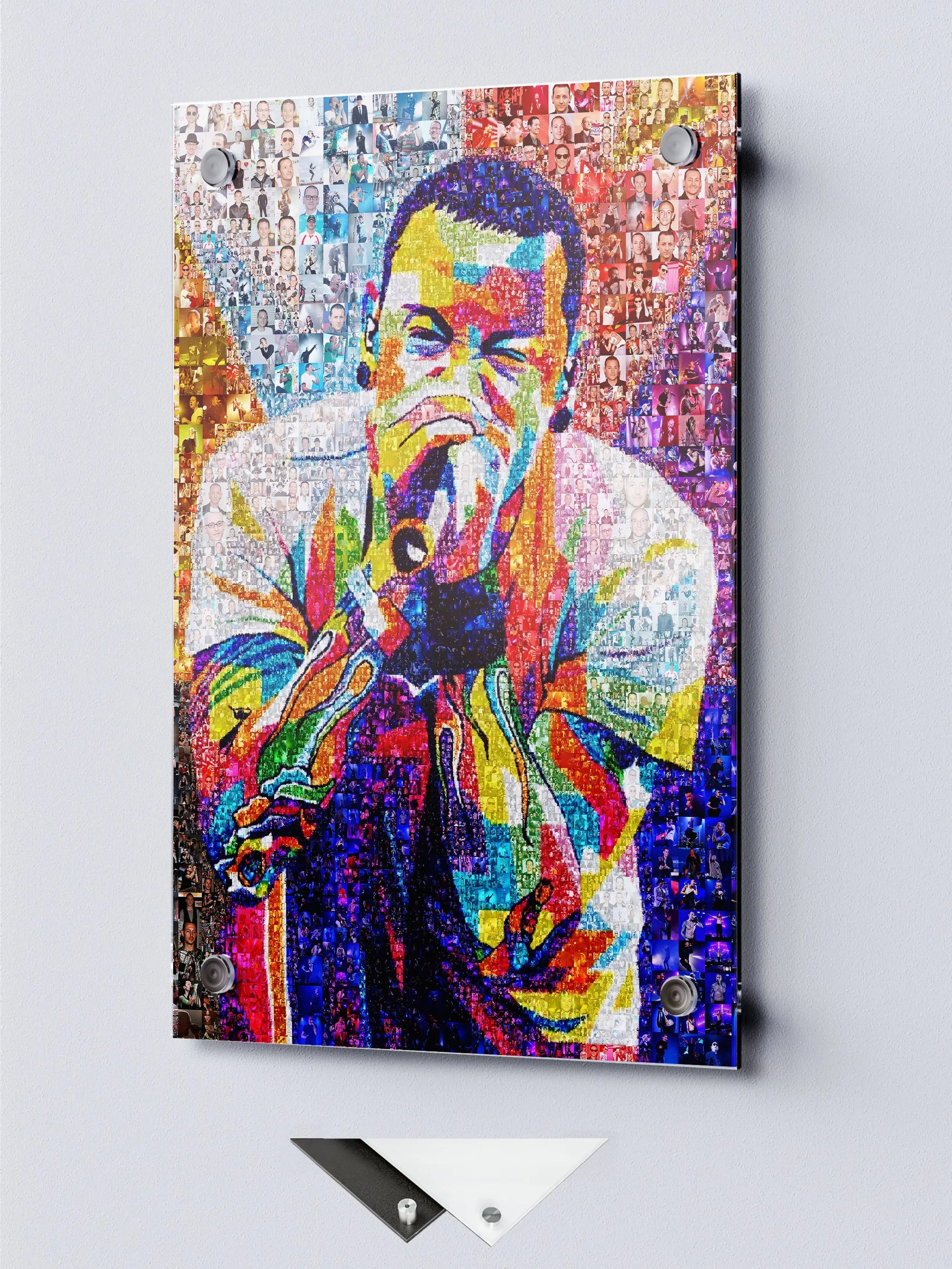 Linkin Parl Mosaic Artwork - Celebrating the Legacy of Linkin Park, Perfect for Music Fans AtelierMosaics