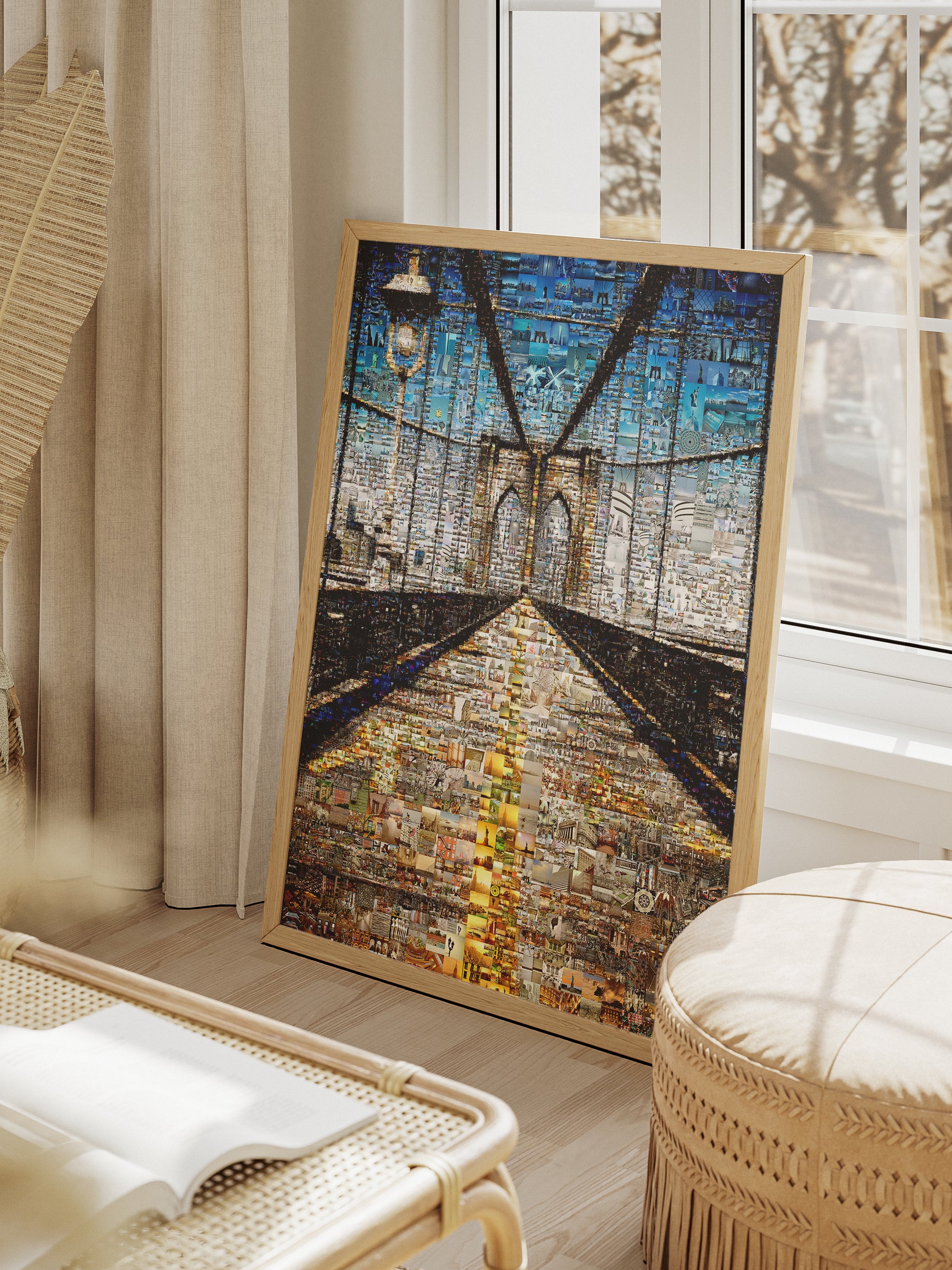 Stunning NYC Mosaic Art - Unique Wall Decor of Times Square and Iconic Landmarks AtelierMosaics