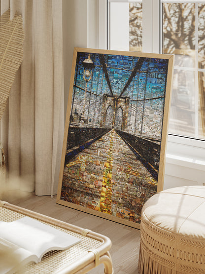 Stunning NYC Mosaic Art - Unique Wall Decor of Times Square and Iconic Landmarks AtelierMosaics